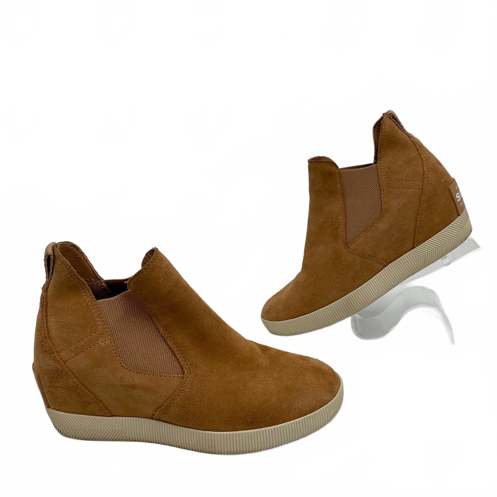 Sorel Tan Ankle Boots bootie