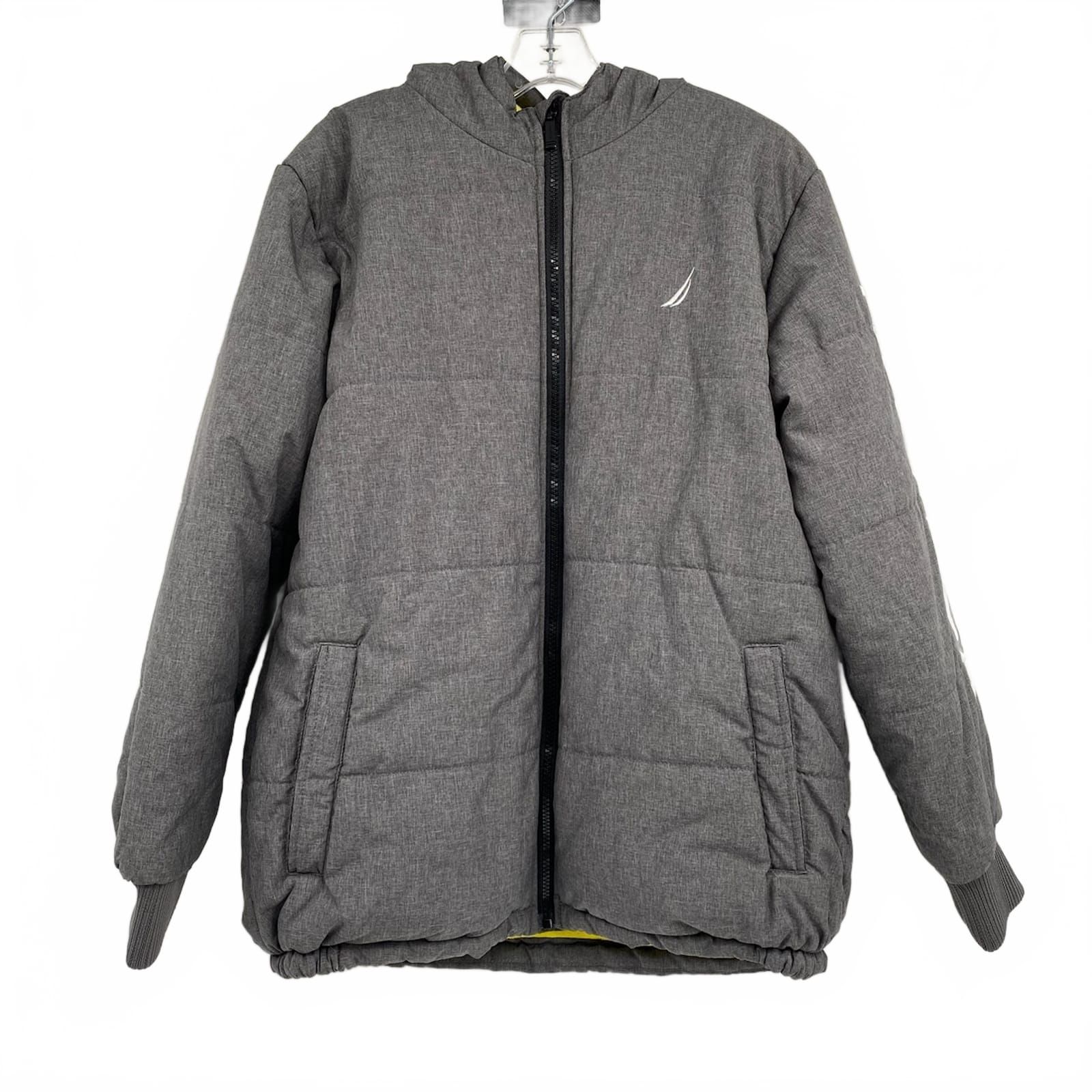 Nautica Gray Puffer Jacket