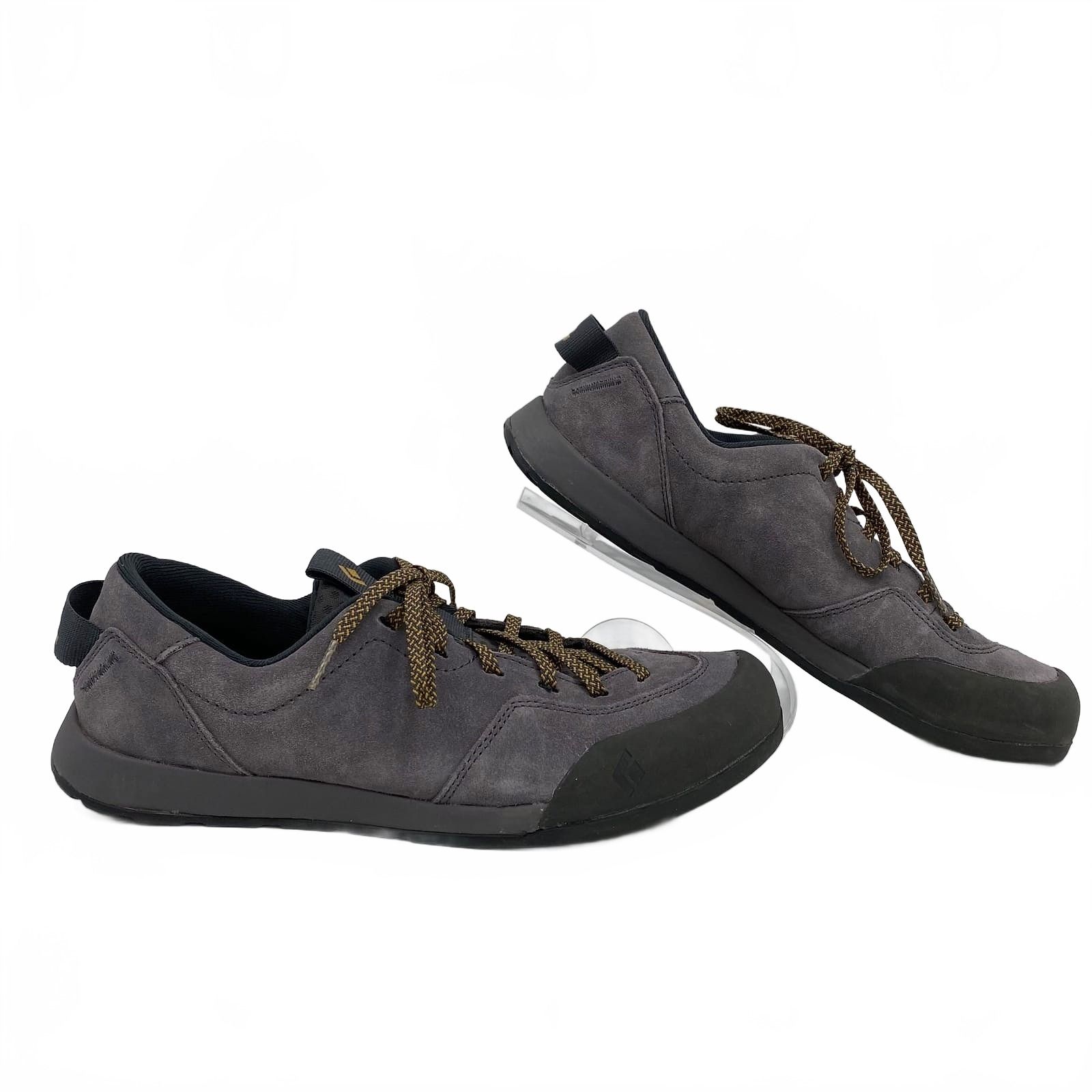 Black Diamond Gray Black Suede Sneakers