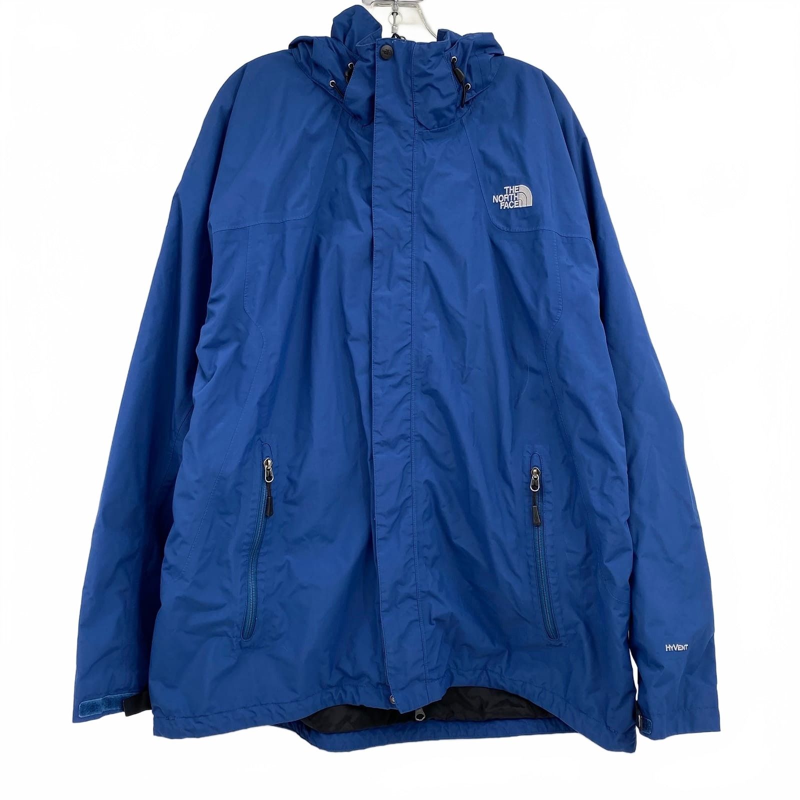 The North Face Blue Rain Jacket