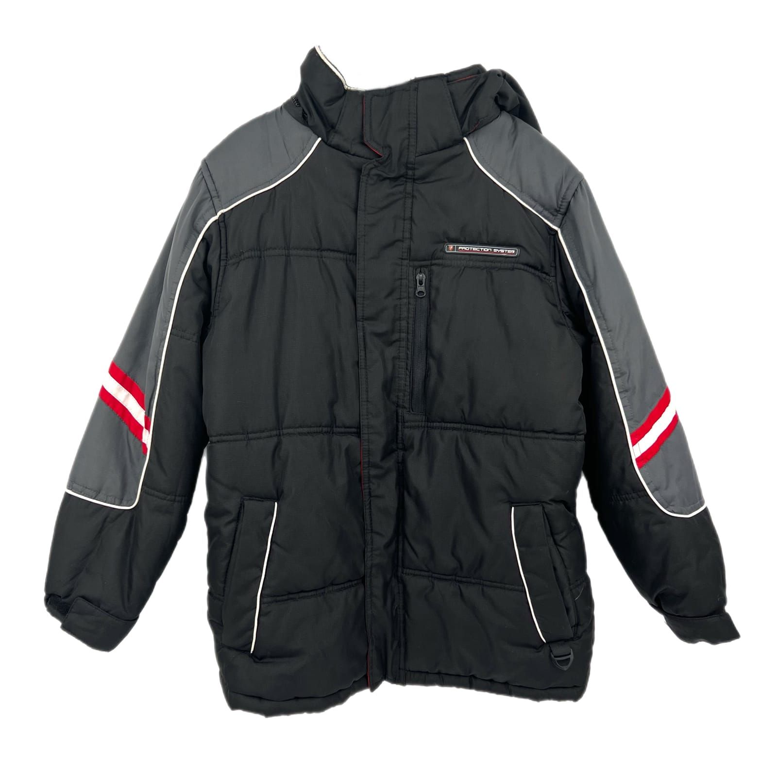 Protection System Black & Gray Puffer Jacket