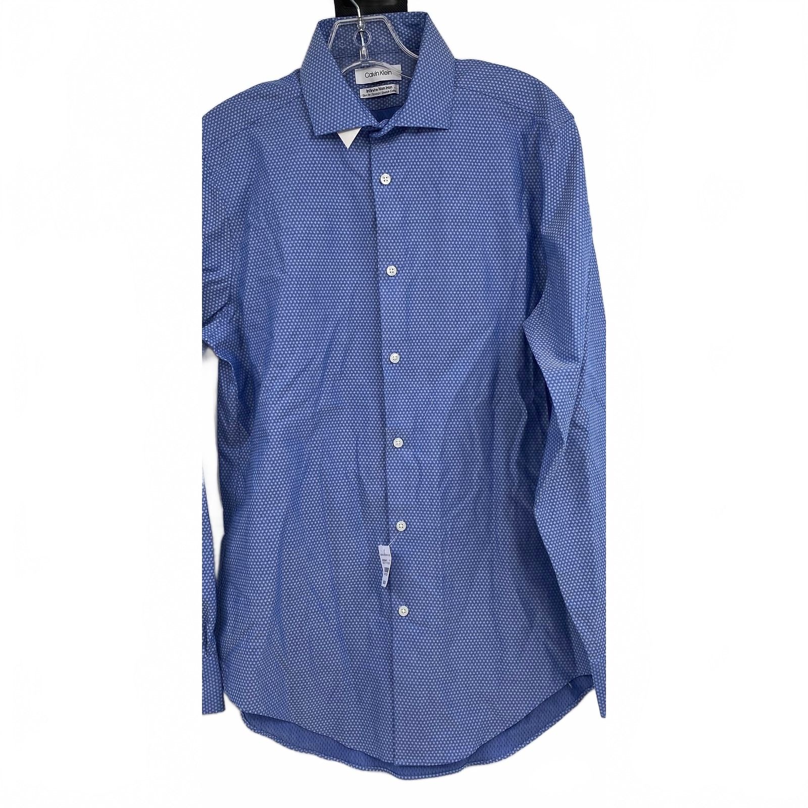 Calvin Klein Men Blue Casual Button-Down Shirt