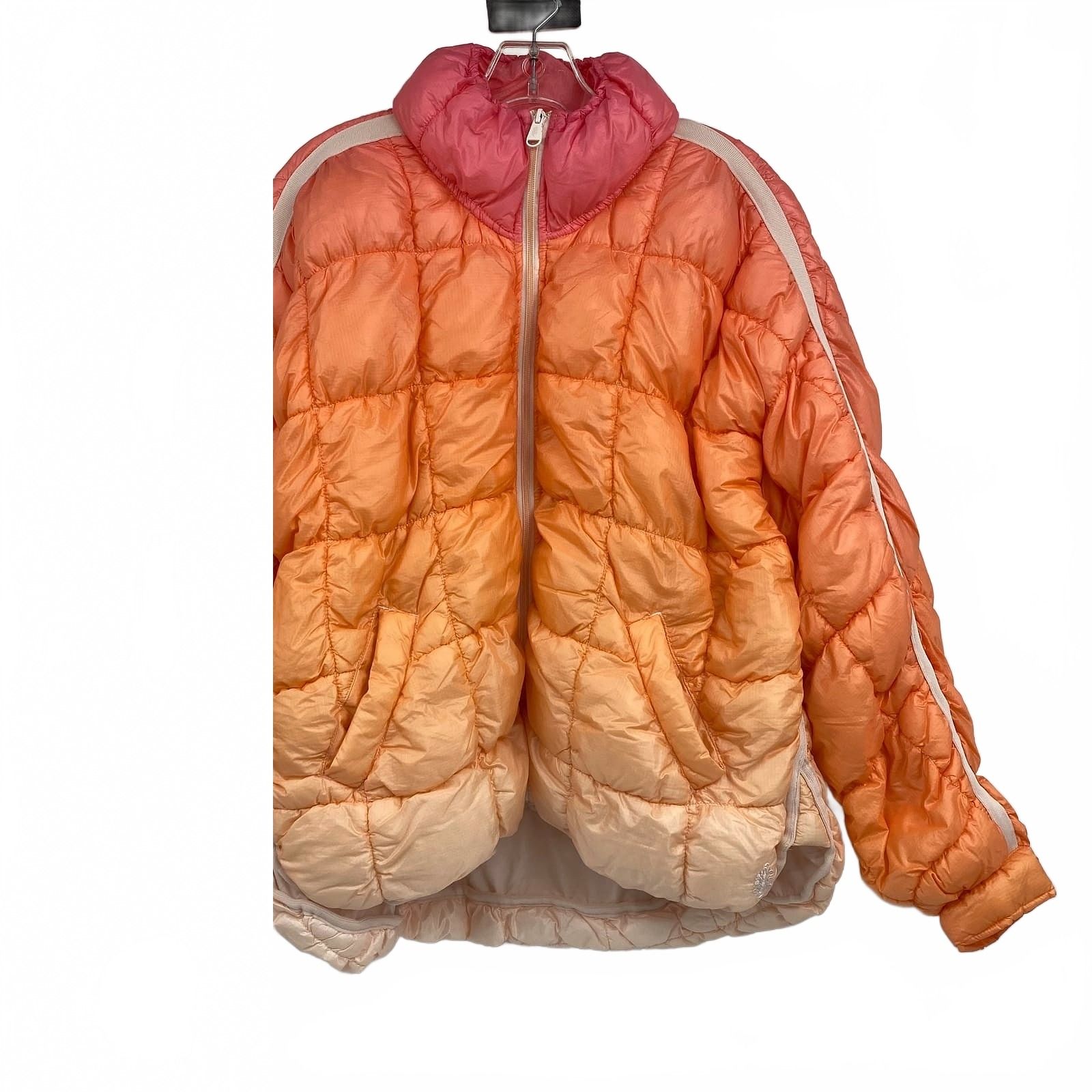 Free People Jacket Puffer Ombré