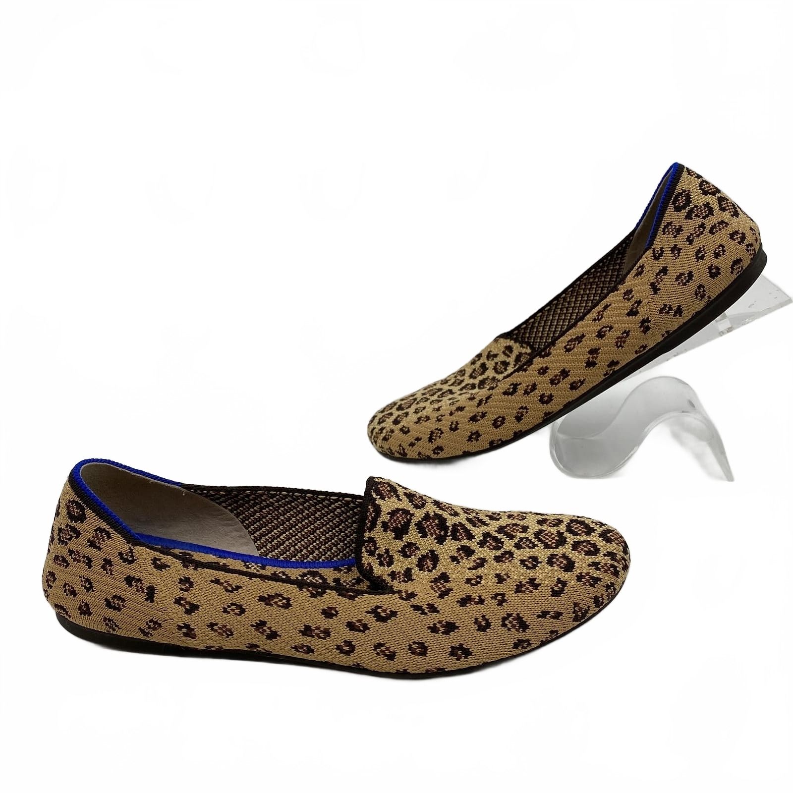 Rothy’s Tan Black Flats