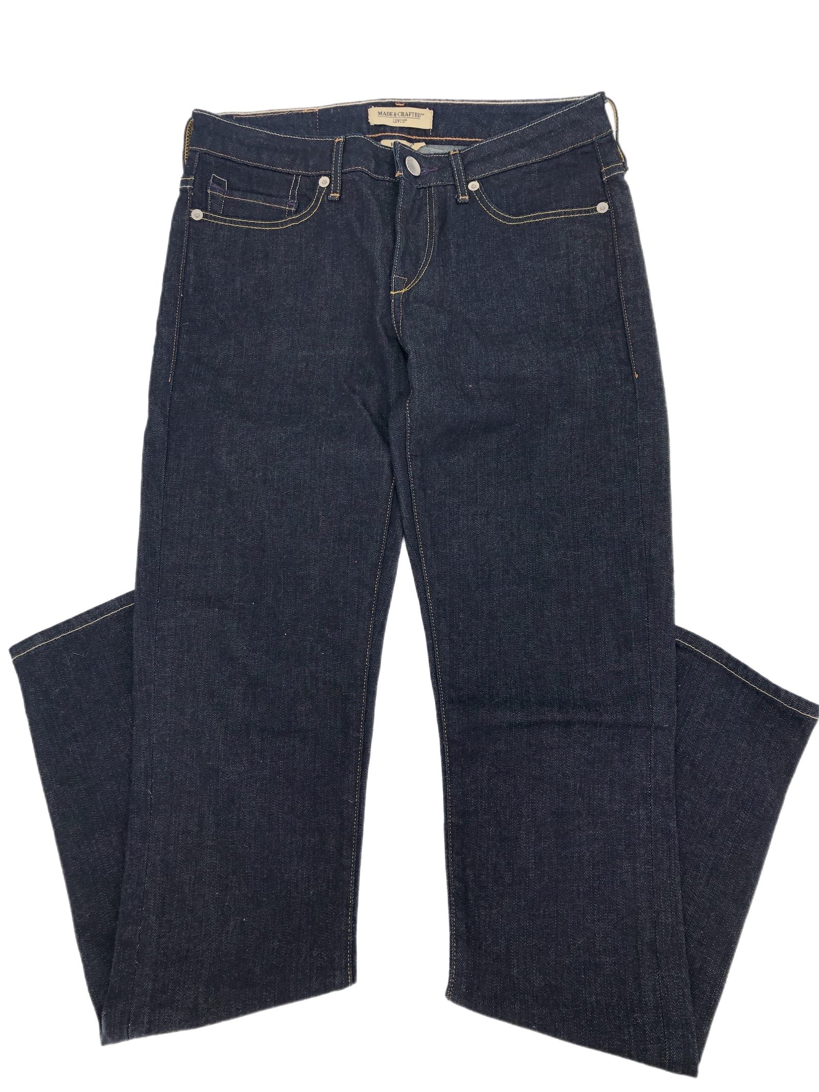 Levi's Blue Skinny Jeans Low Rise 32in Inseam