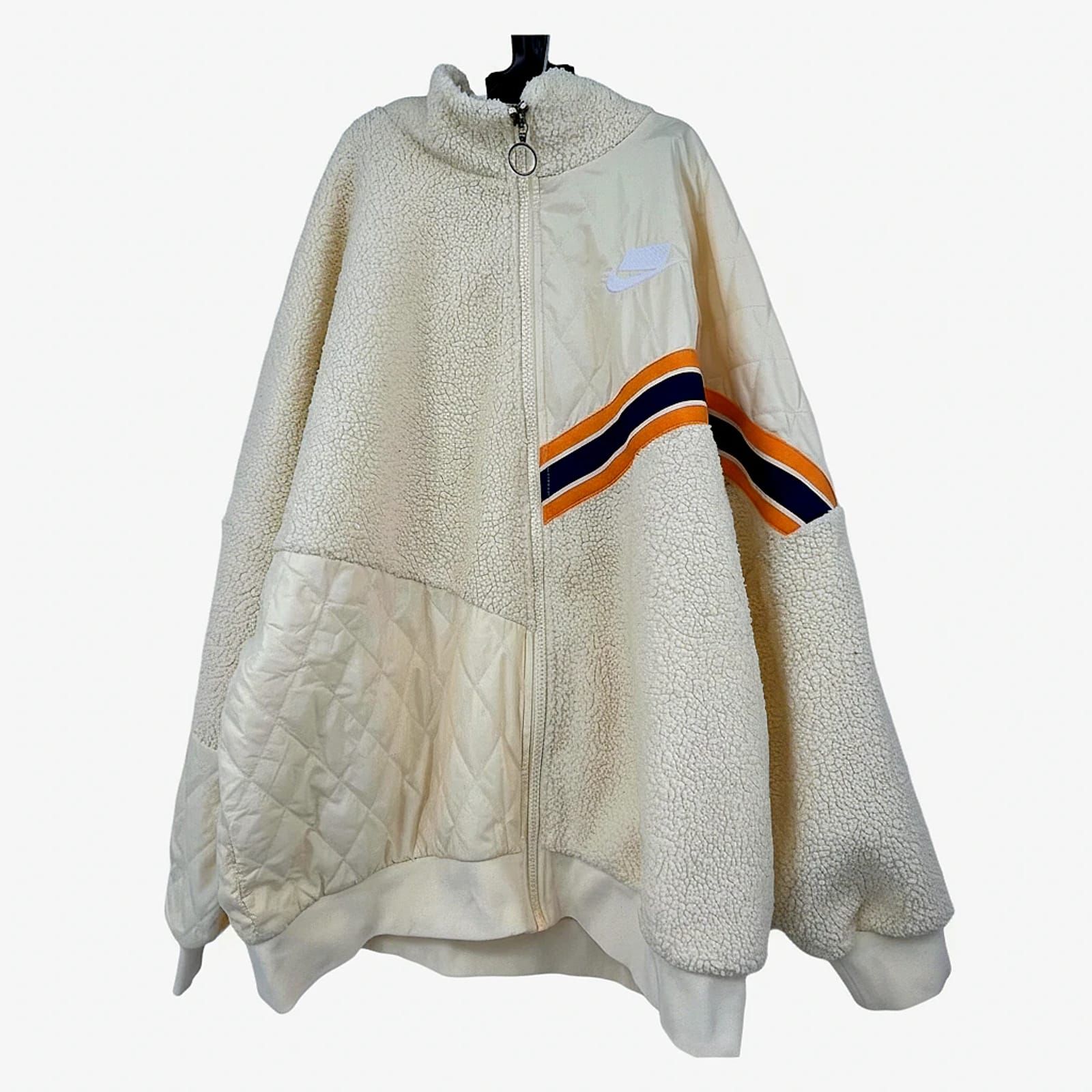 Nike Pale Yellow Teddy Jacket