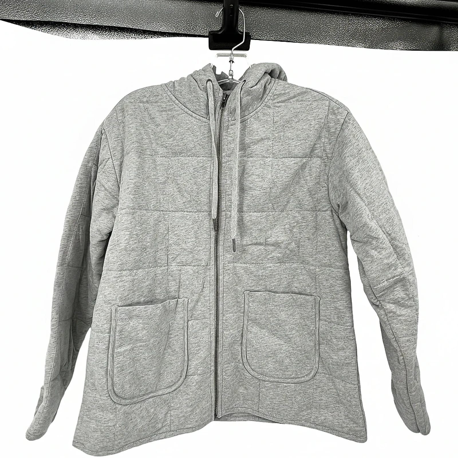 Caslon Zip Up Cotton-Blend Jacket