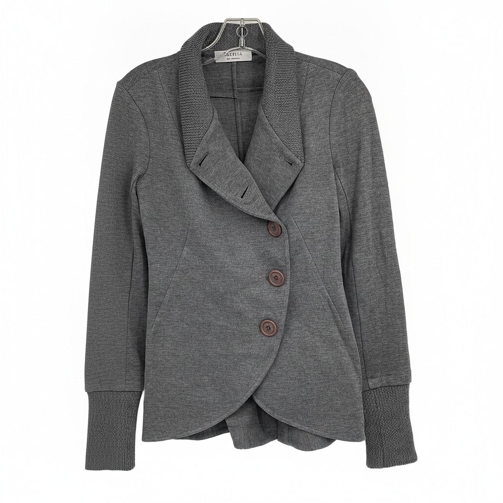 Bailey 44 Gray Cardigan Button front Knit