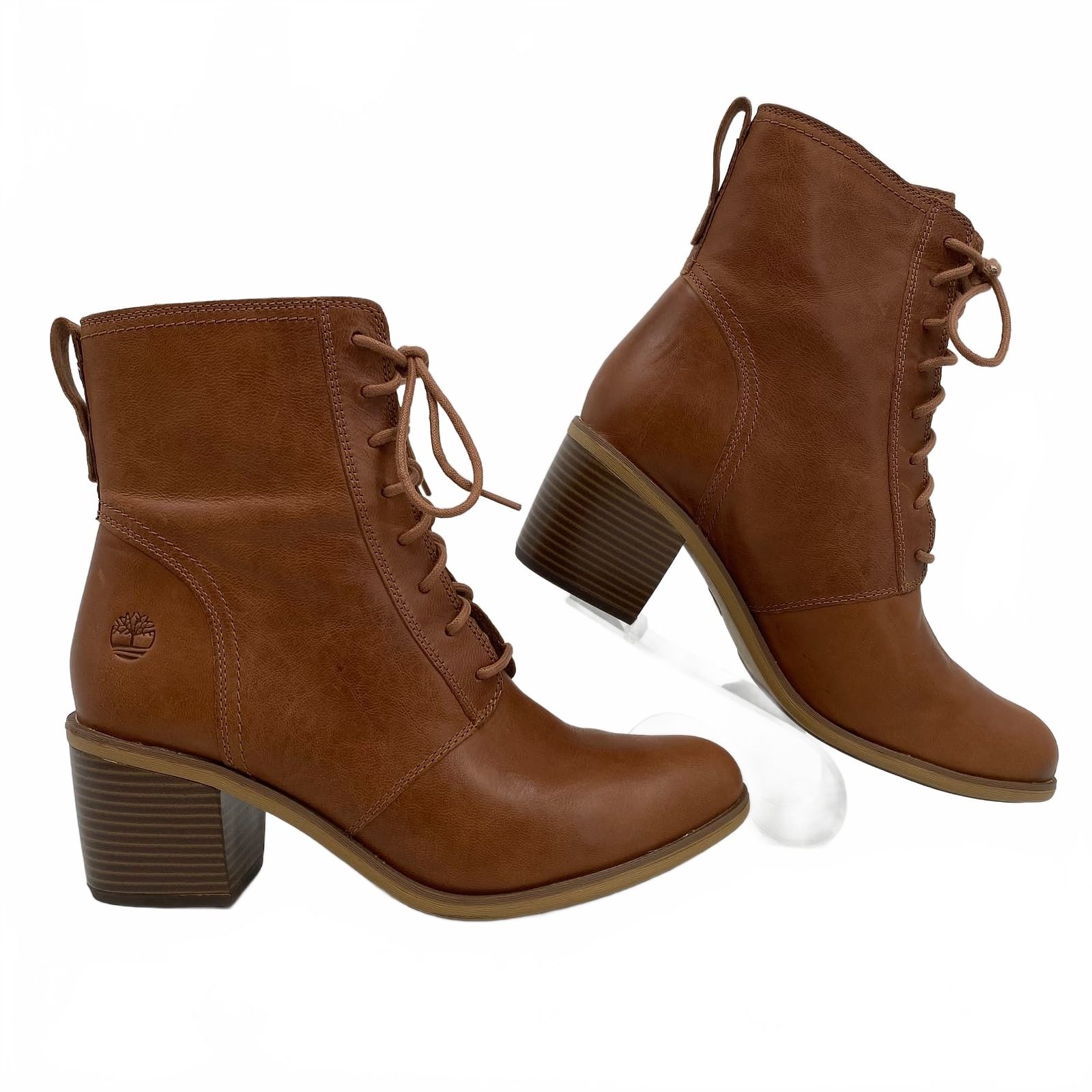 Timberland Brown Brynlee Park Lace-Up Boots