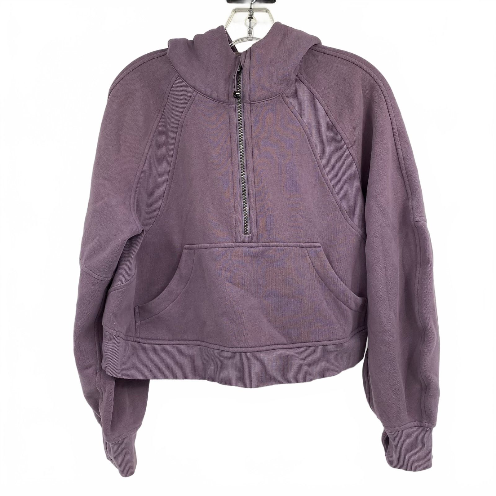 Lululemon Purple Sweatshirt Half Zip Pullover