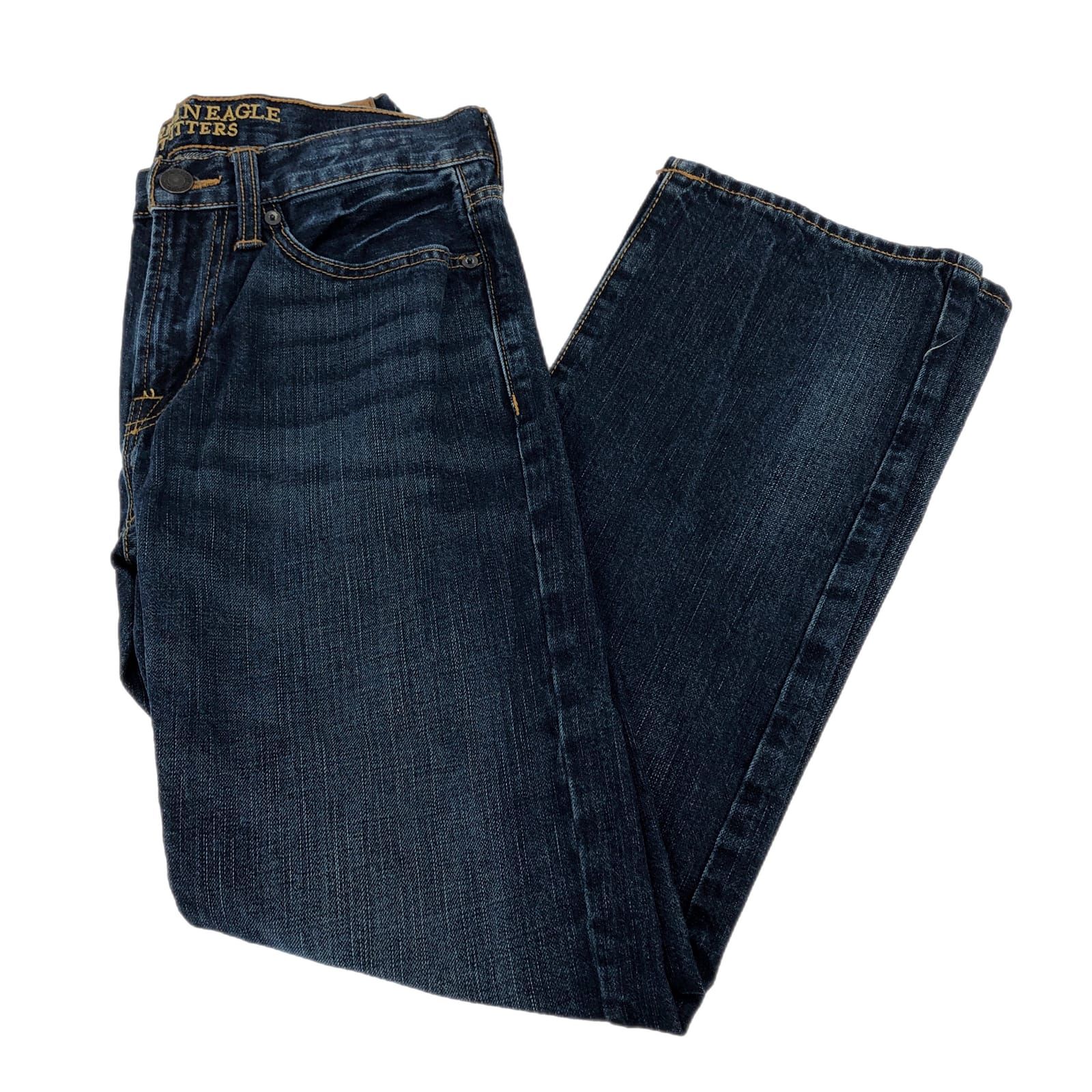 American Eagle Outfitters Blue Straight Leg Jeans