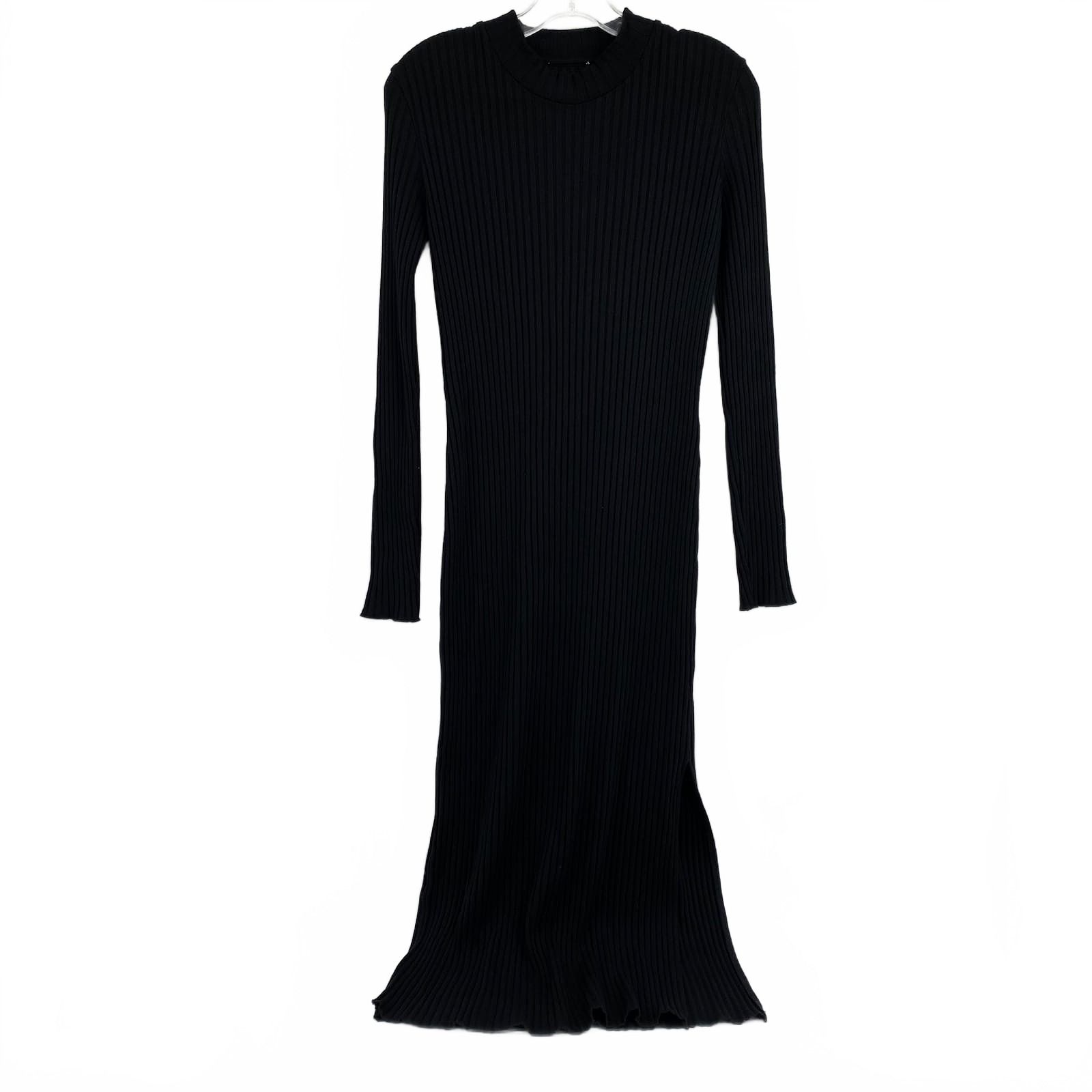 Vince Maxi Dress Ribbed Knit
