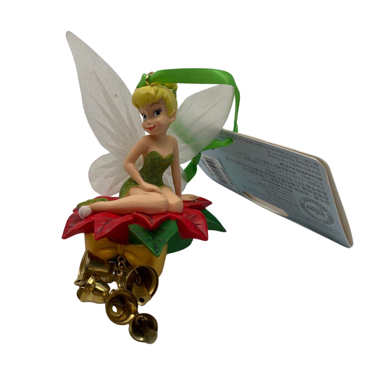 Disney Green Tinker Bell Sketchbook Ornament
