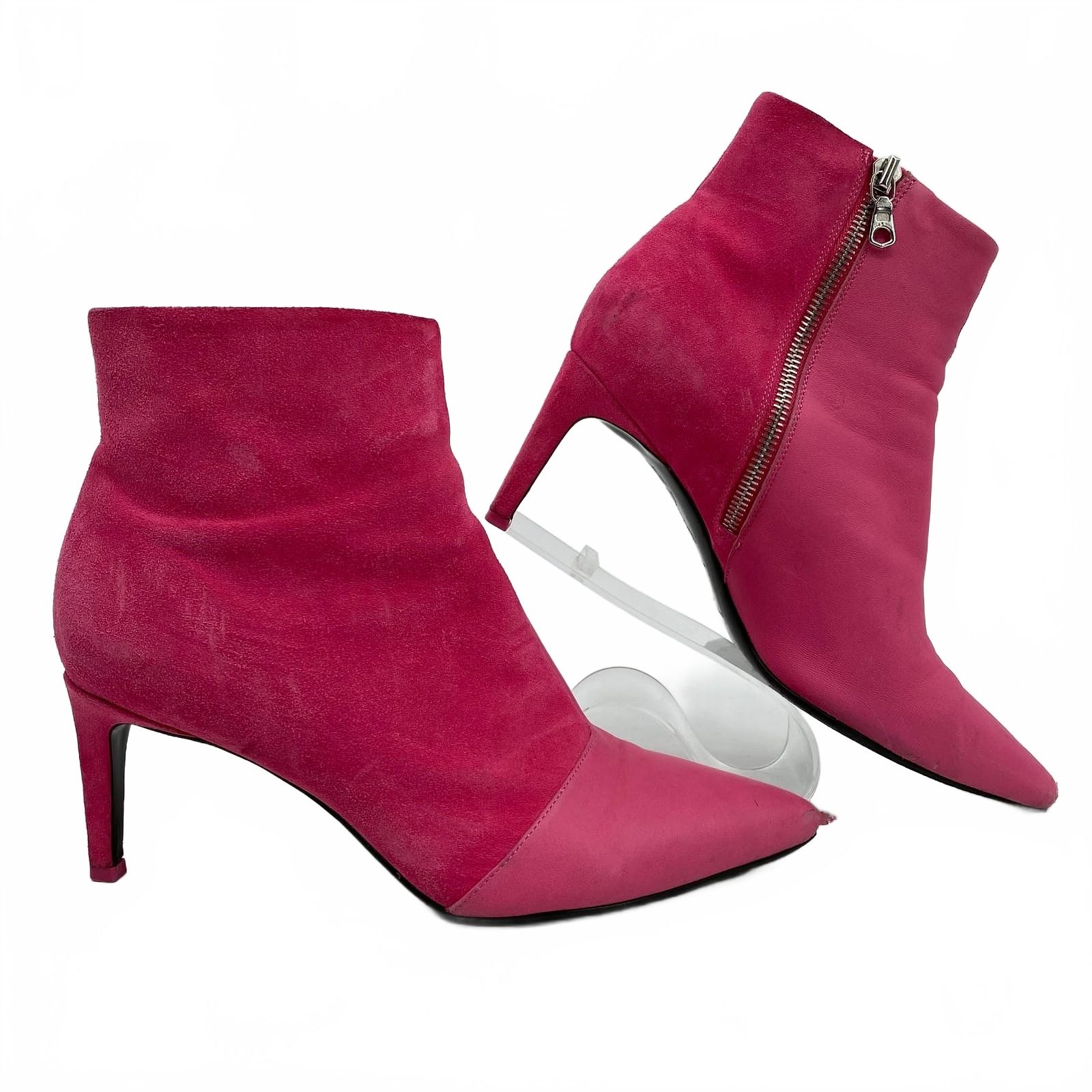 Rag & Bone Pink Heeled Boots