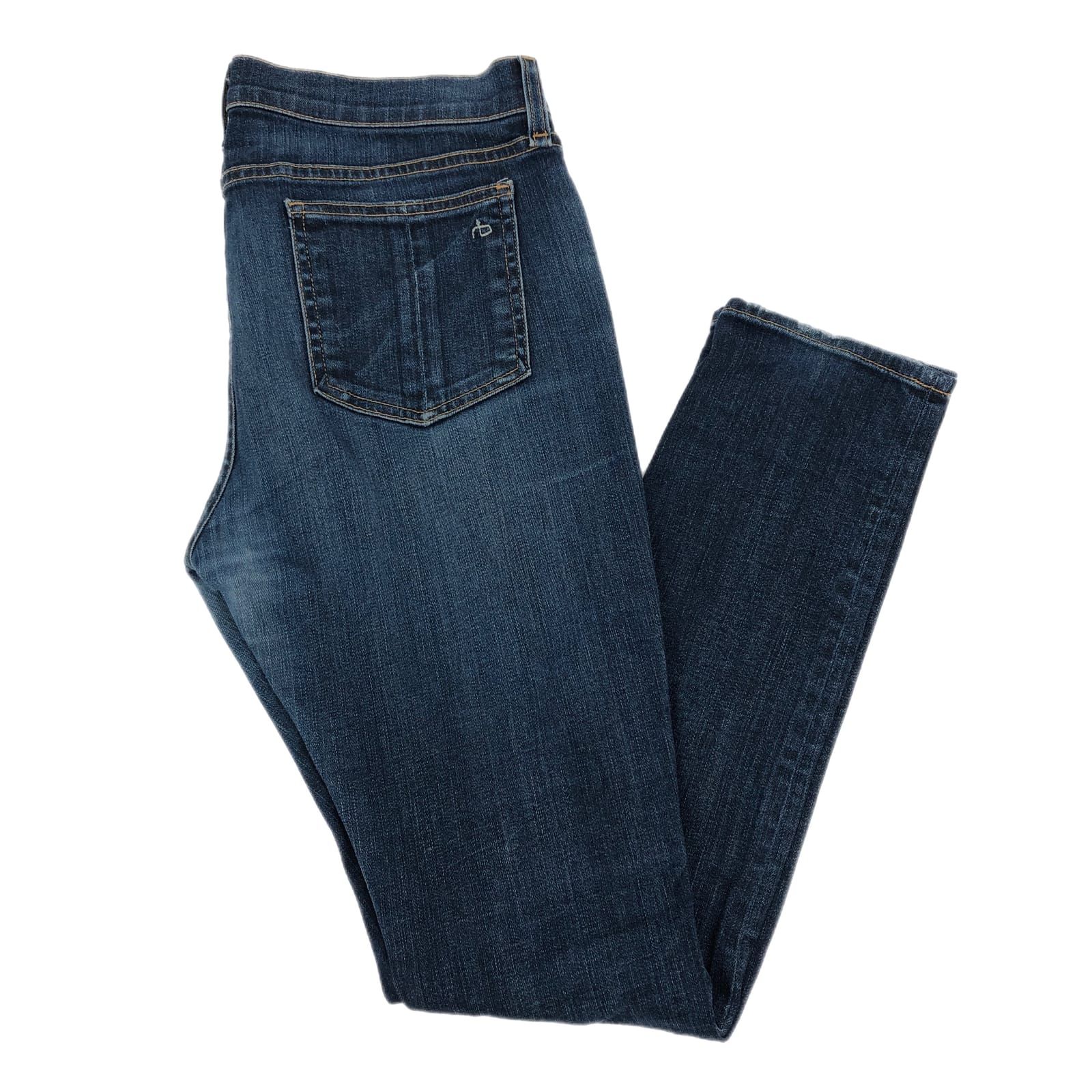 rag & bone Blue Skinny Jeans
