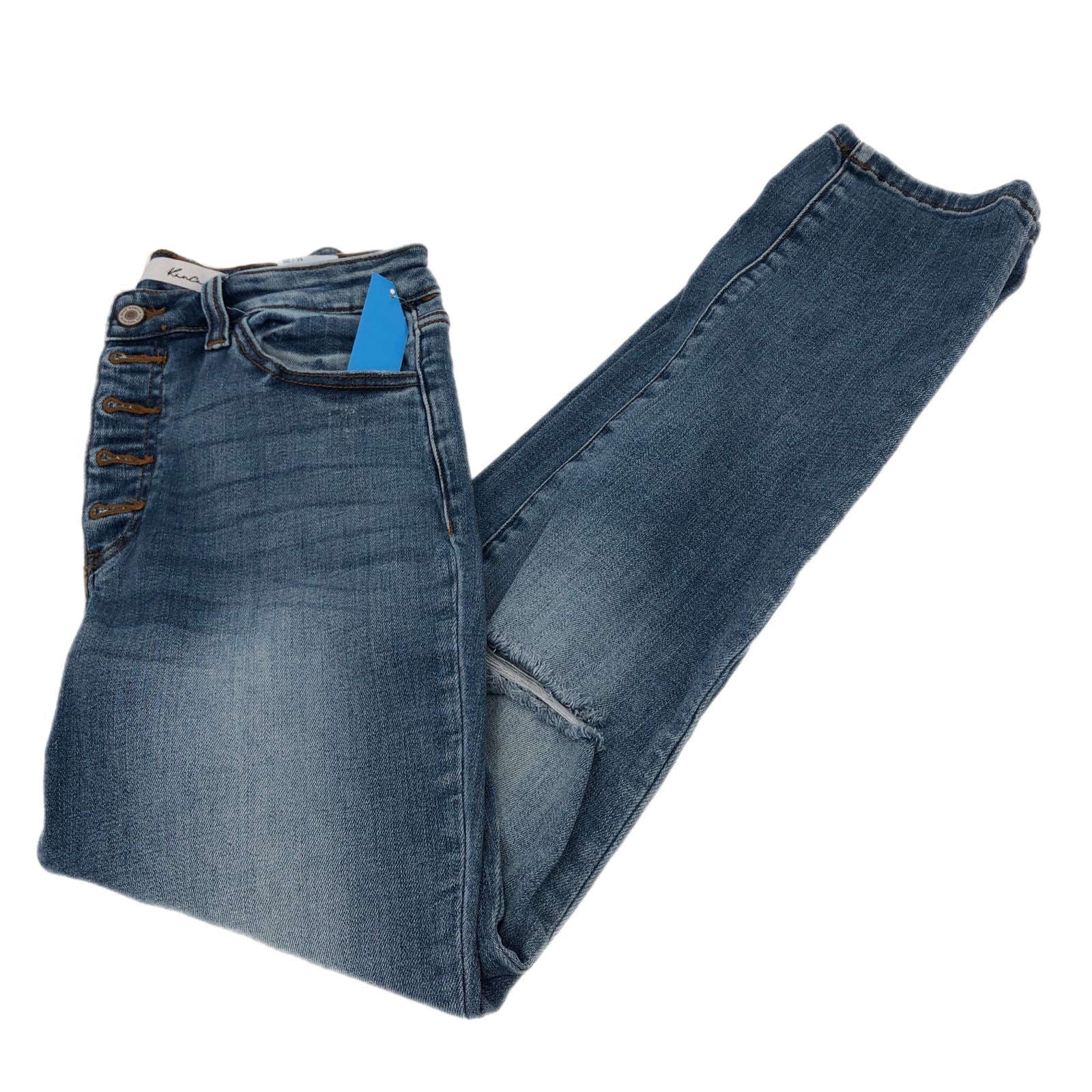 KanCan Blue Straight Leg Jeans