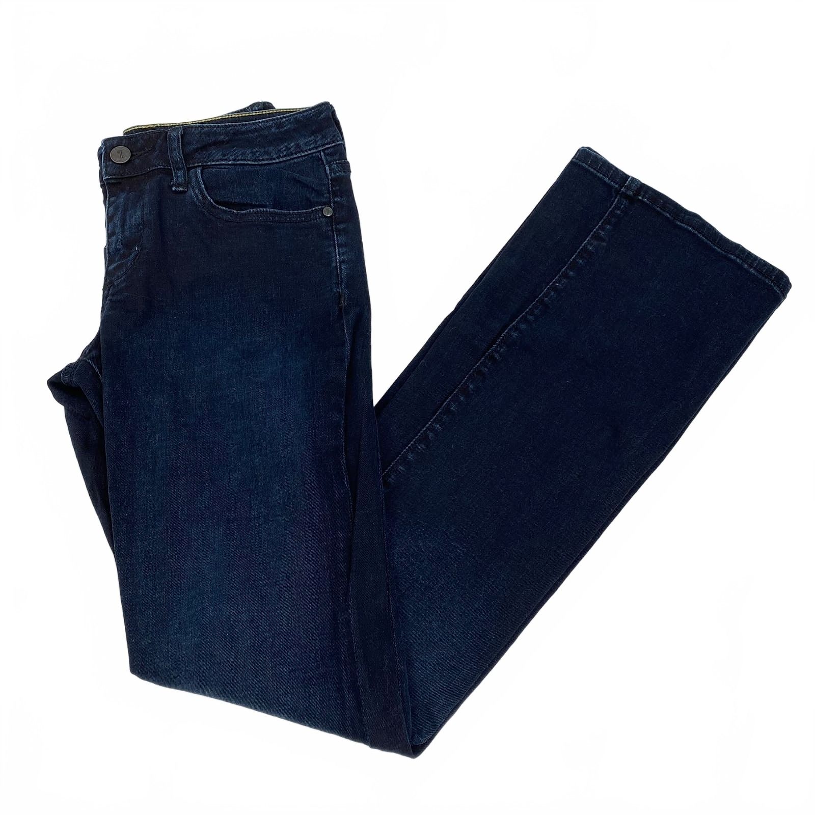 Pilcro and the Letterpress Blue Boot Cut Jeans