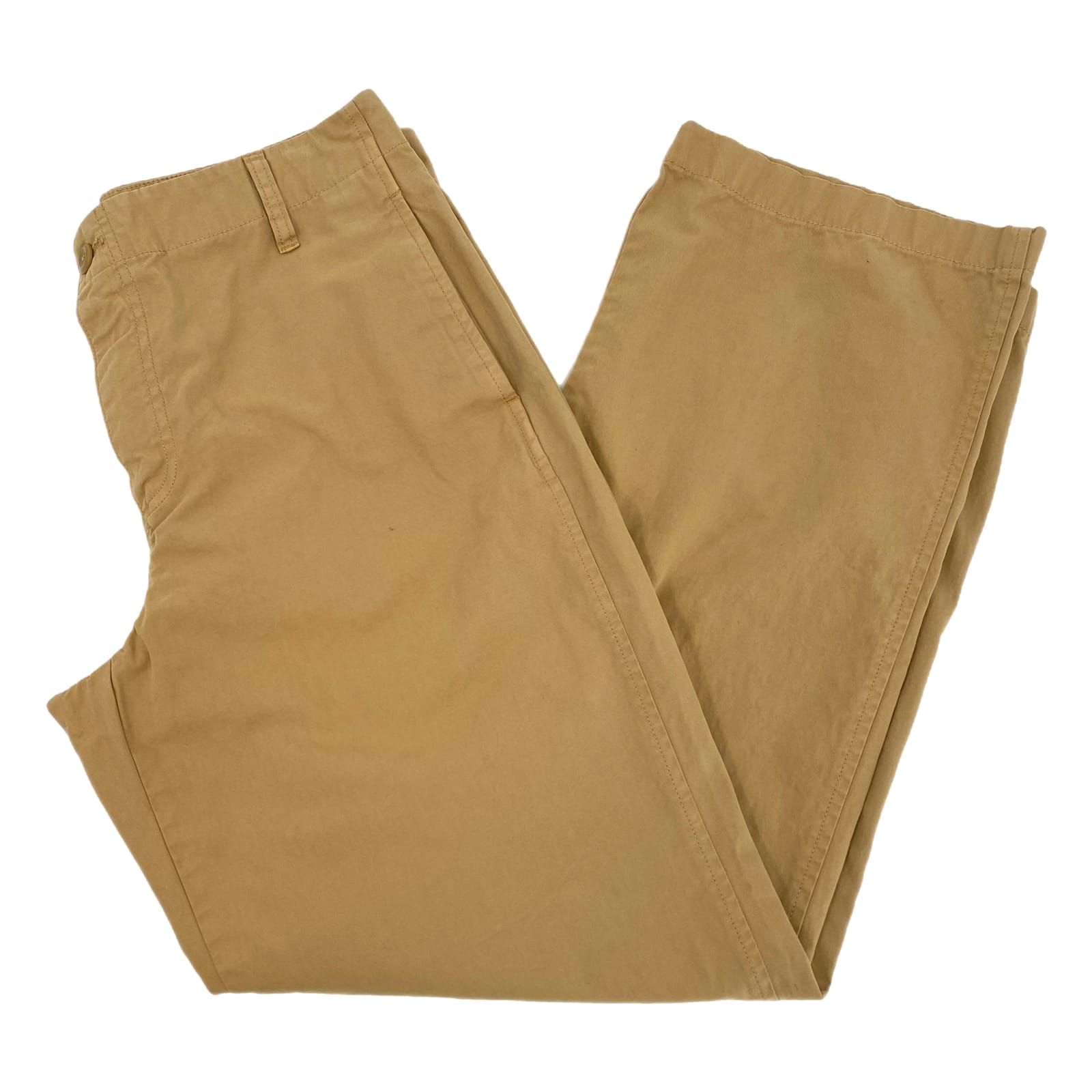 J. Crew Tan Wide-Leg Classic Pants