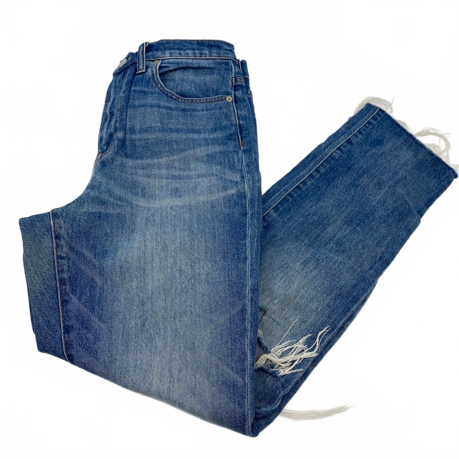 Madewell Blue High Rise Jeans