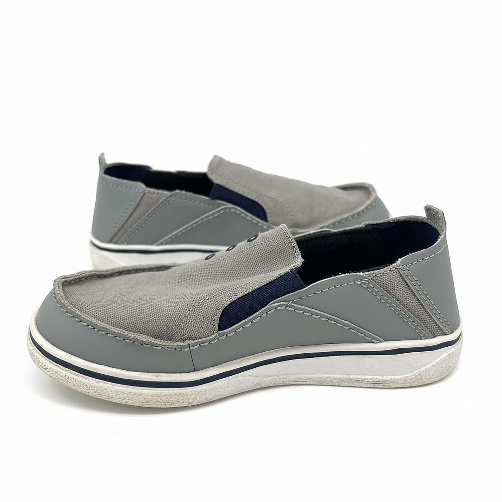Columbia Bahama Slip On Gray Kids Loafers