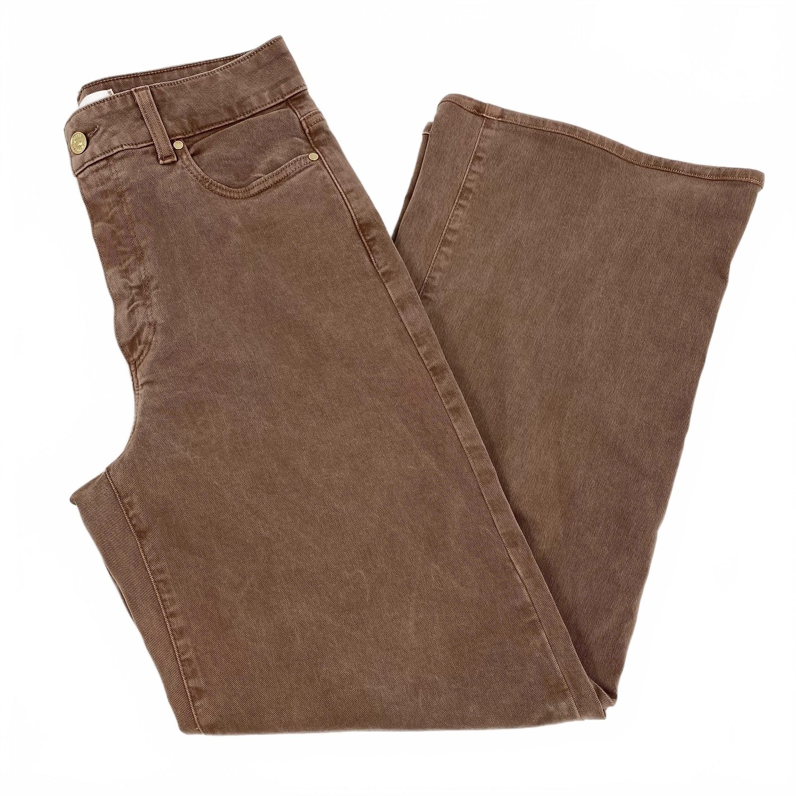 PAIGE Brown Jeans Anessa Wide Leg