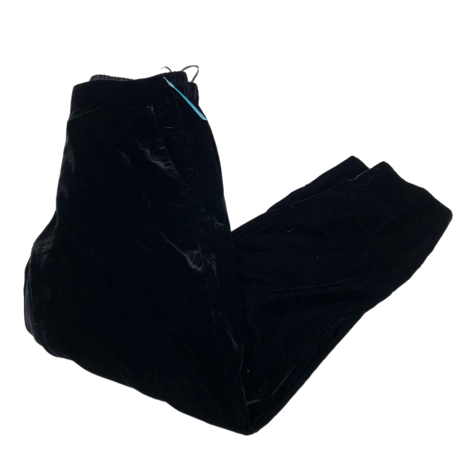 J. Crew Black High Rise Velvet Pants