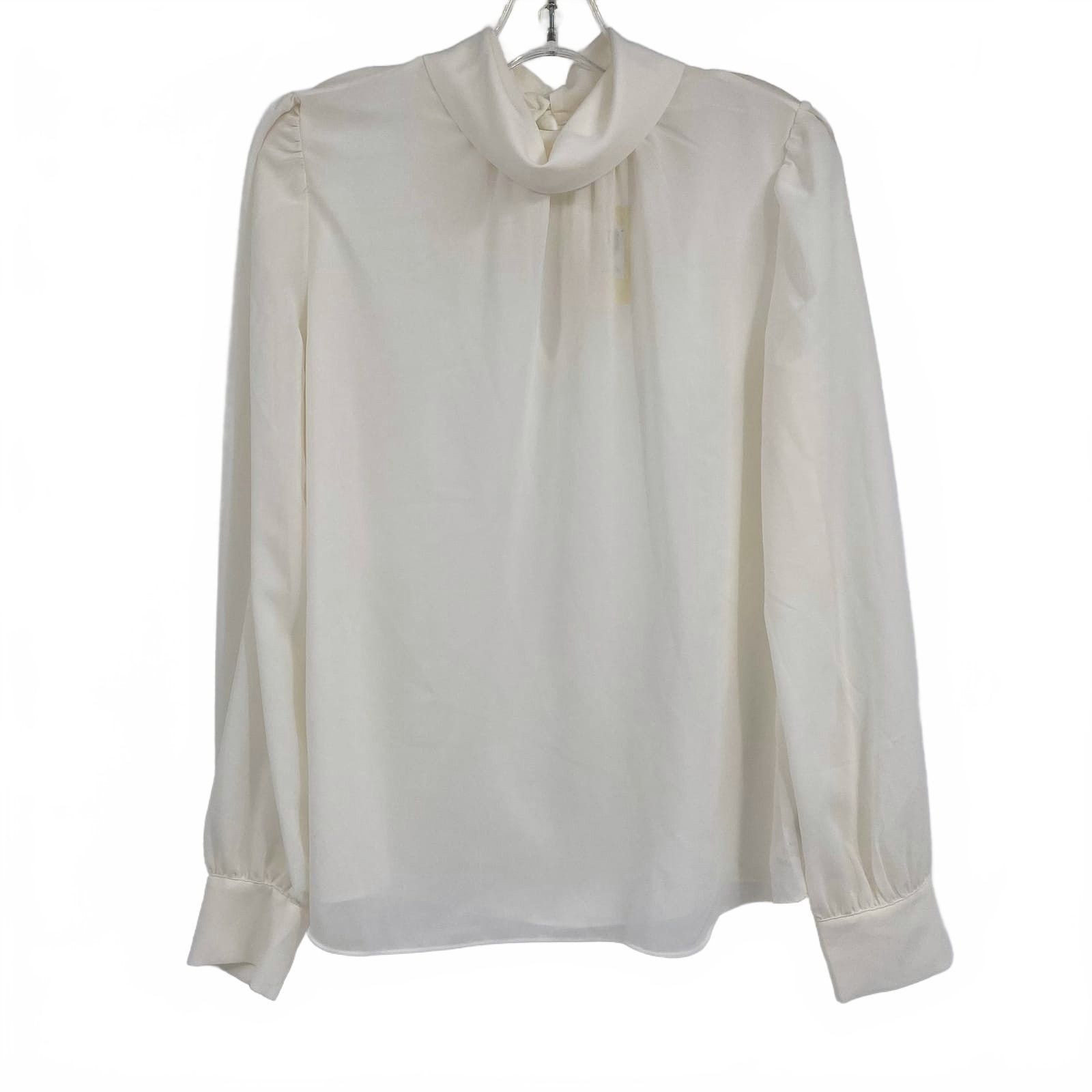 Wilfred Cream Piano Cowl Neck Blouse