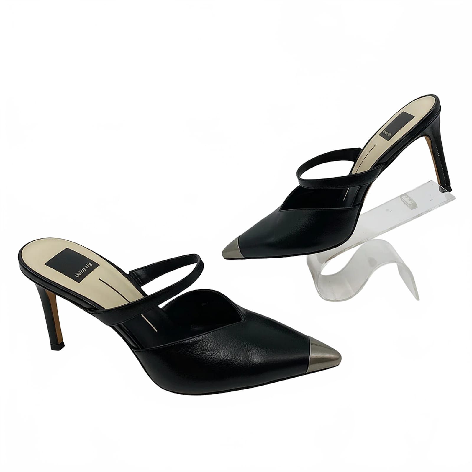Dolce Vita Black Leather Pump