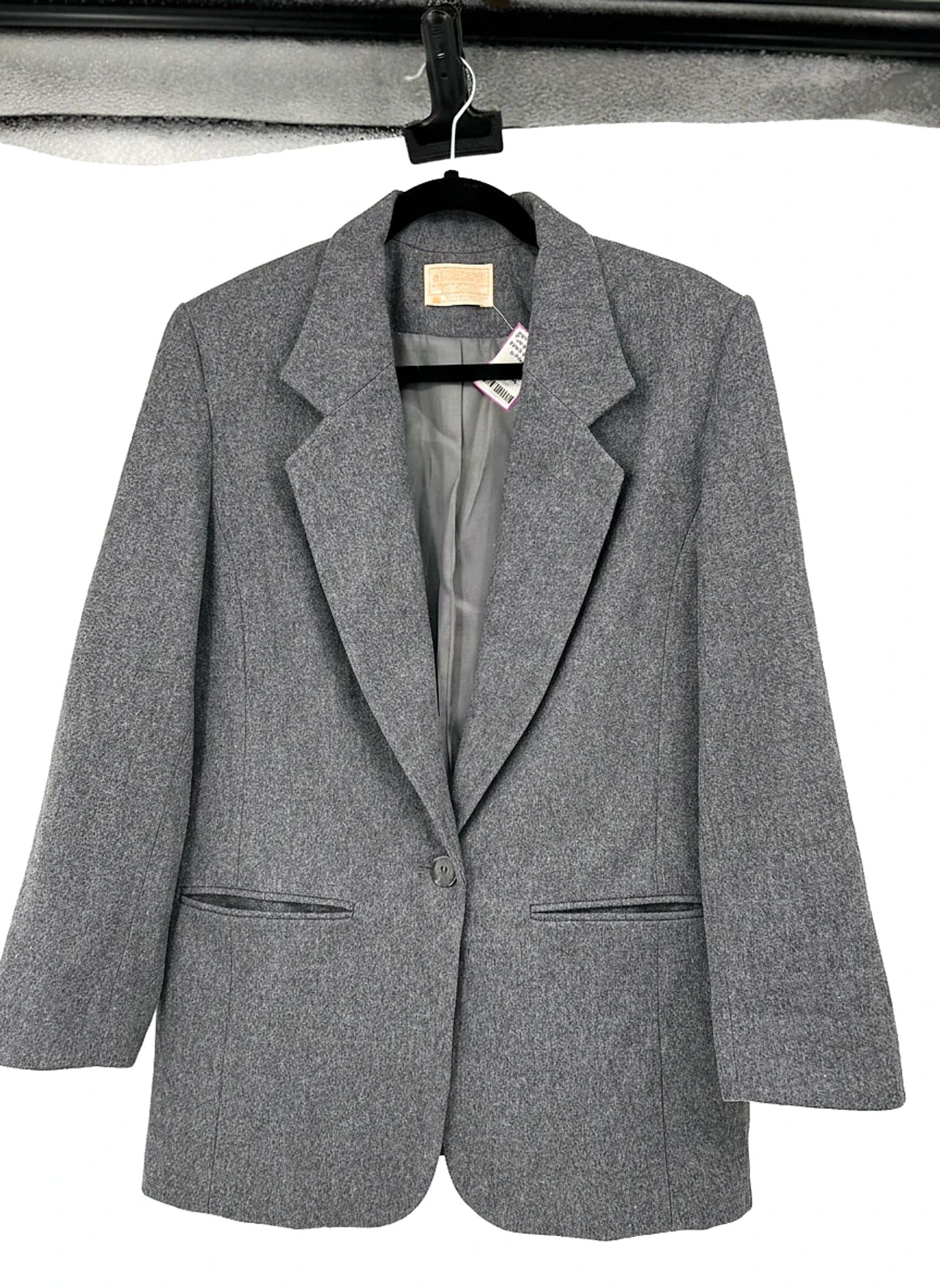 Pendleton Gray Wool Blazer