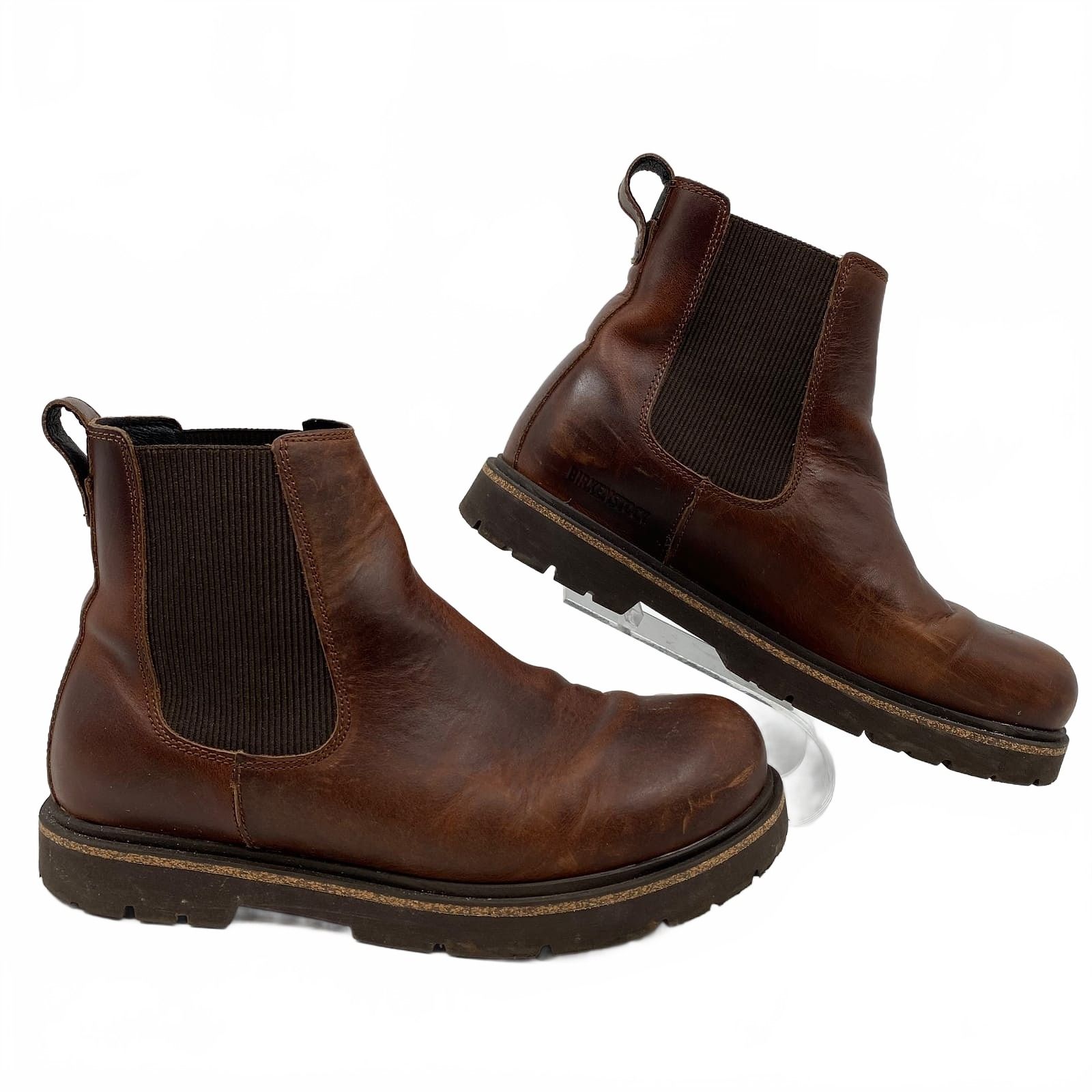 Birkenstock Brown Leather Ankle Boots