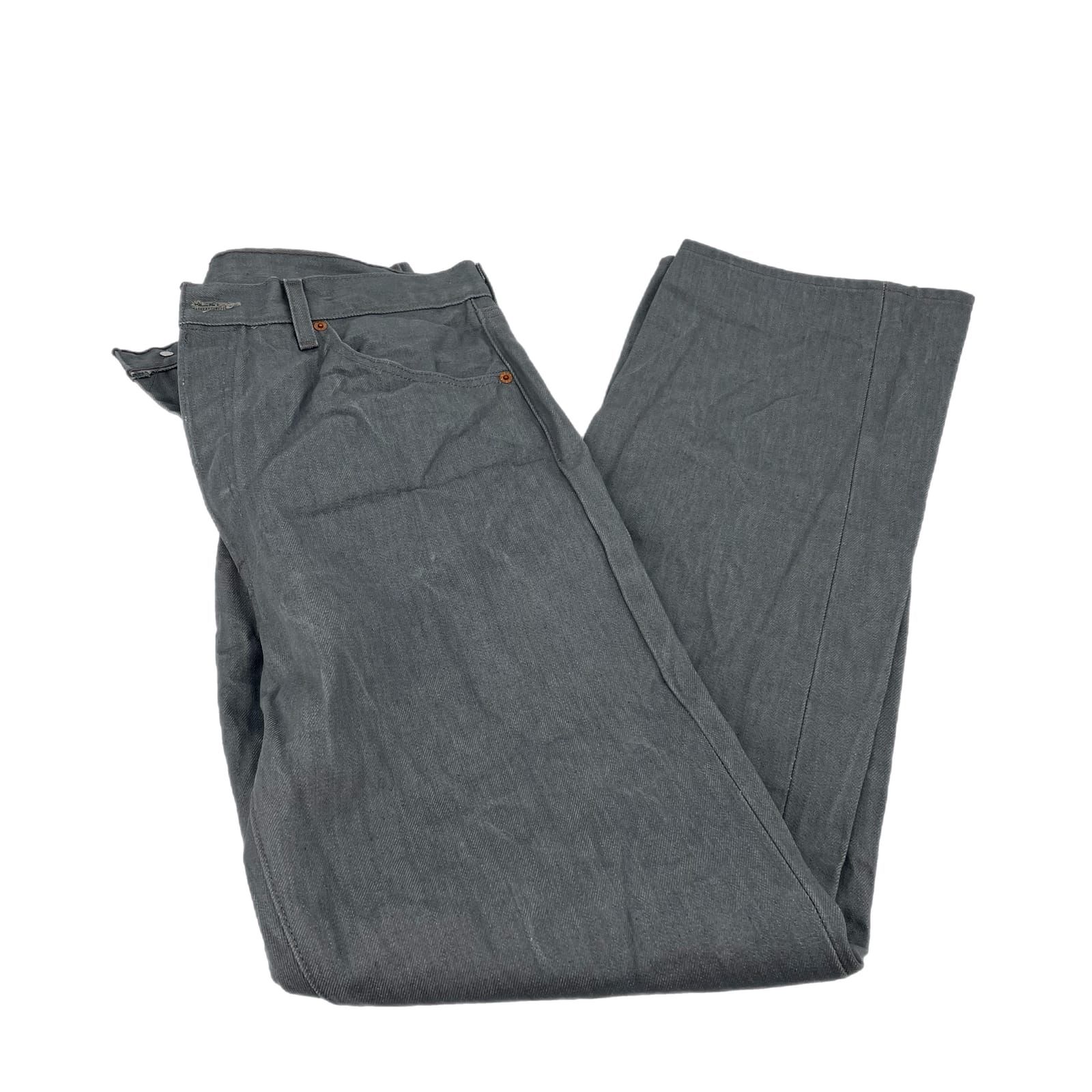 Levi's Gray Baggy Cotton Chinos