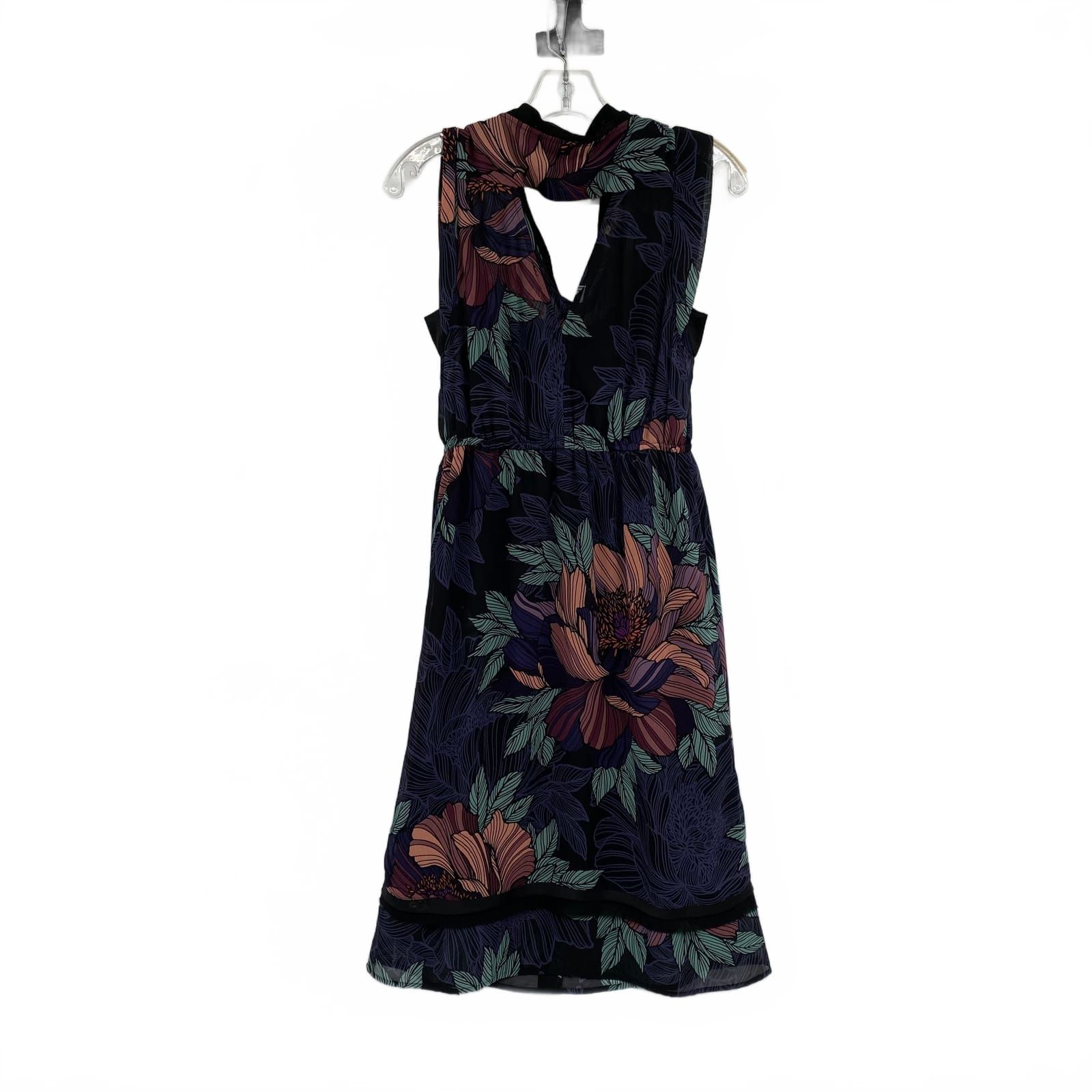 Maeve Blue Floral Midi Dress