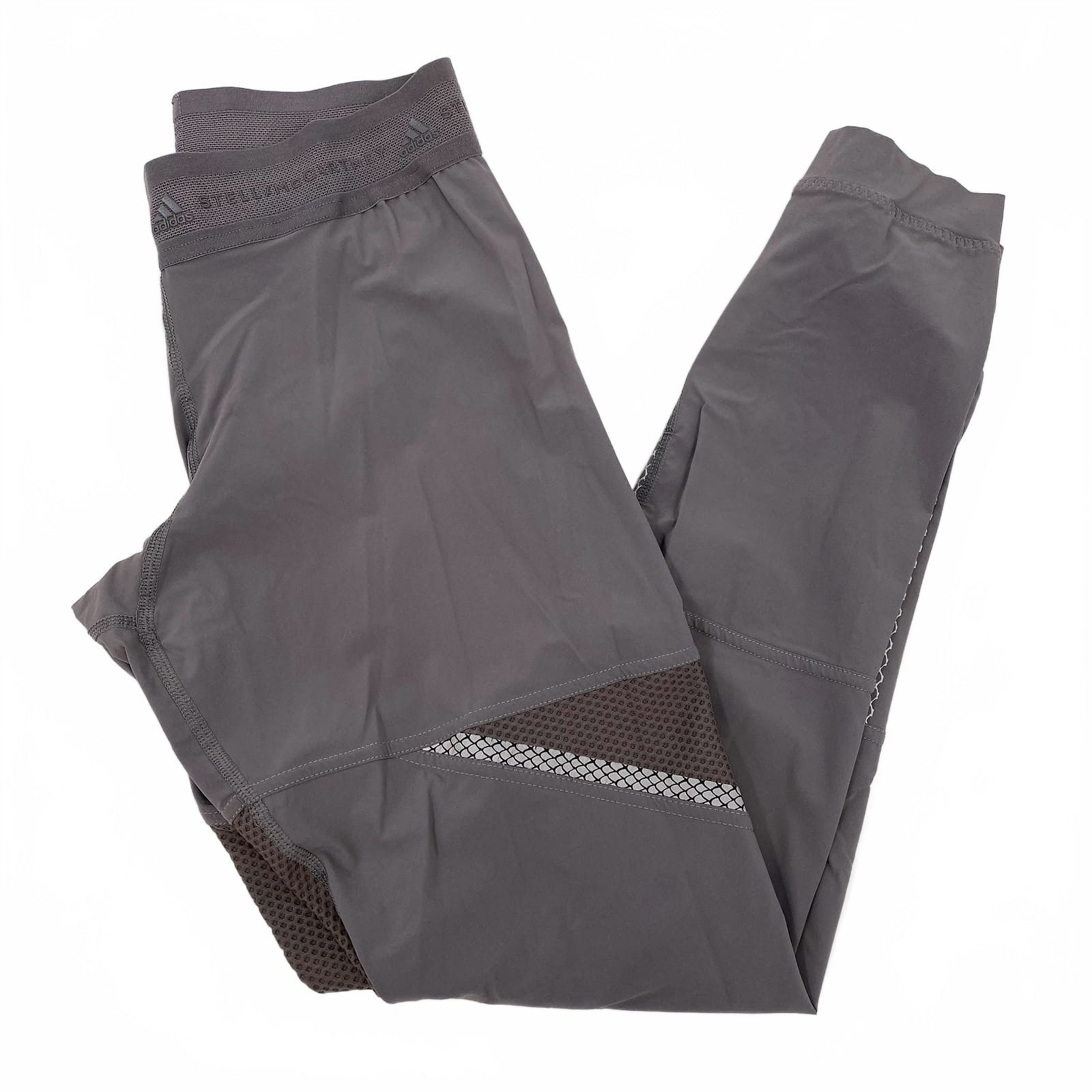 Adidas by Stella McCartney Gray Scallop Accent Athletic Leggings