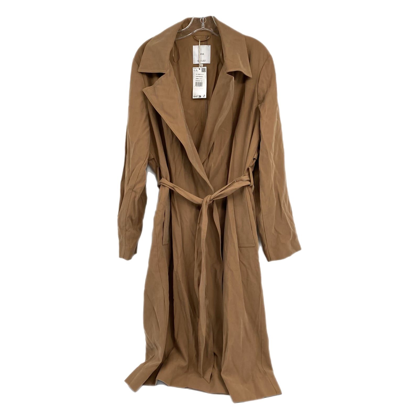 Mango Tan Belted Trench Coat