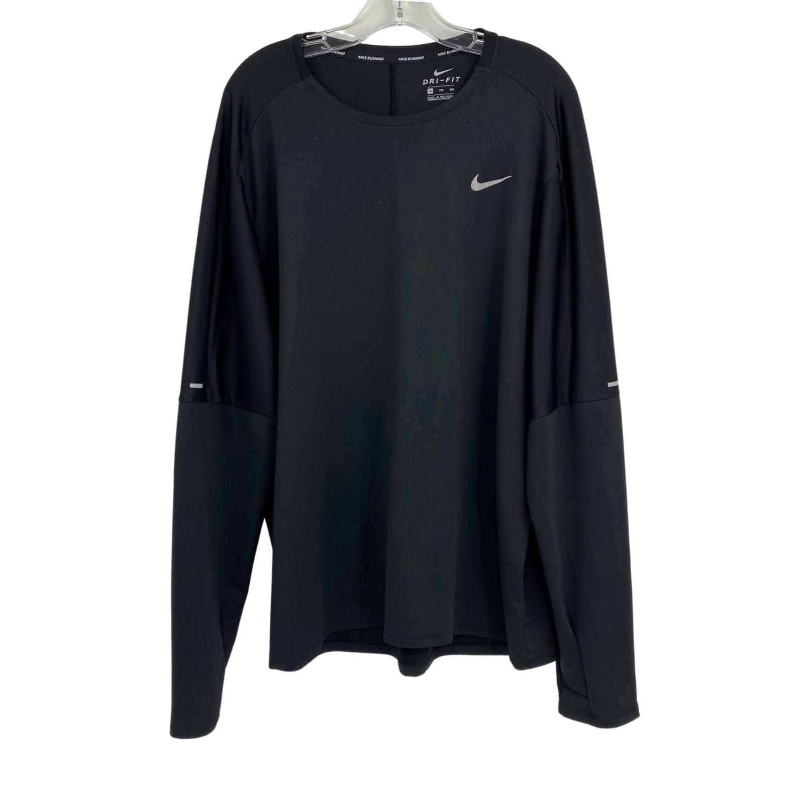 Nike Black Long Sleeve Workout T-Shirt