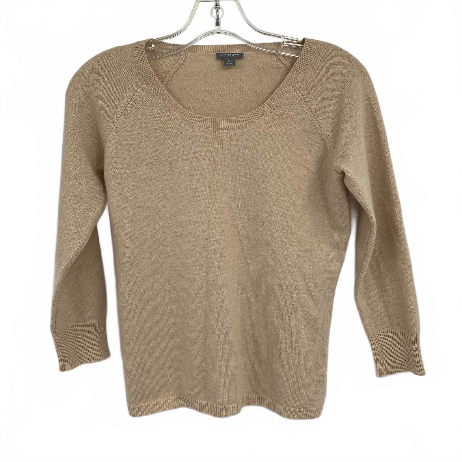 Ann Taylor Beige Sweater SP