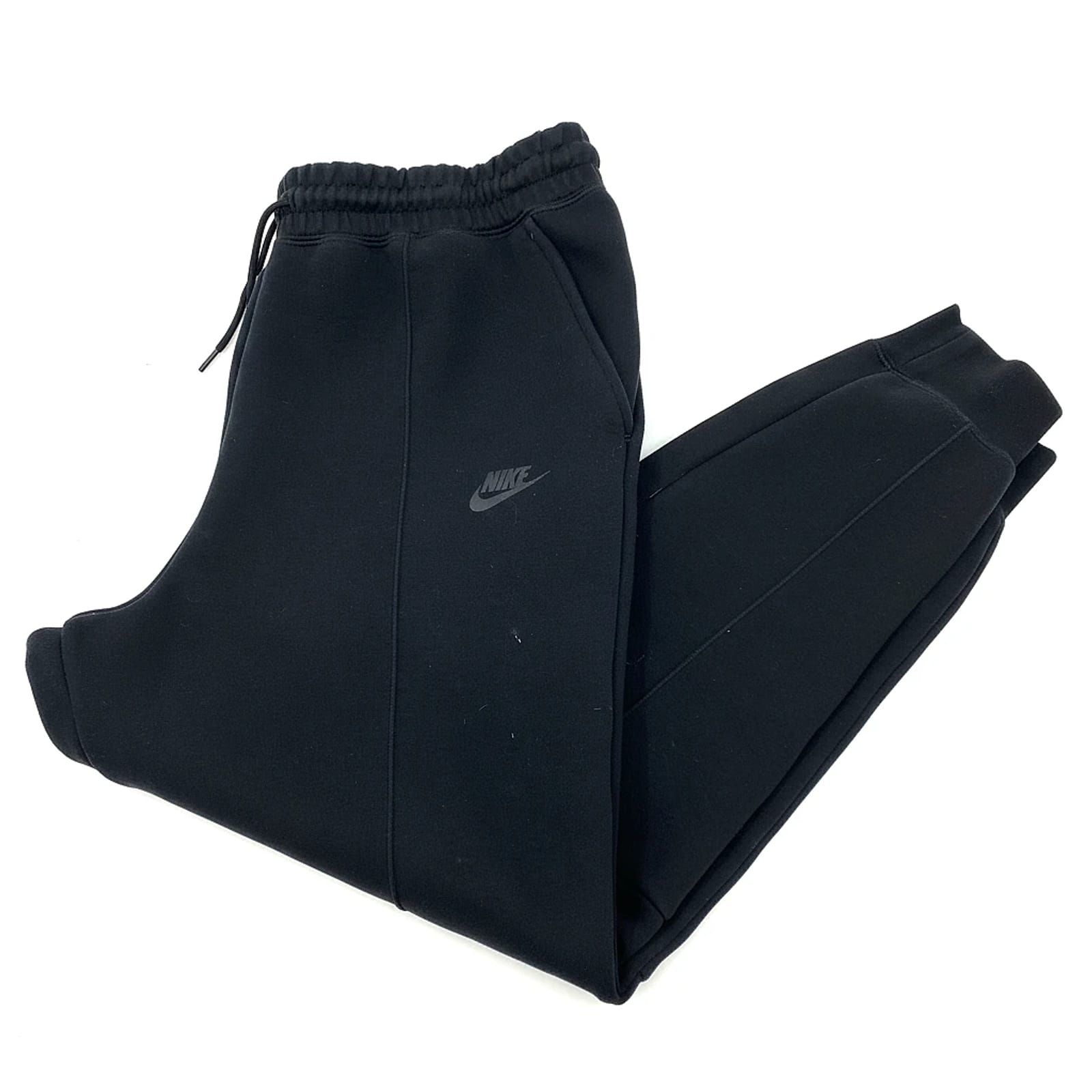 Nike Black Cotton Blend Sweatpants