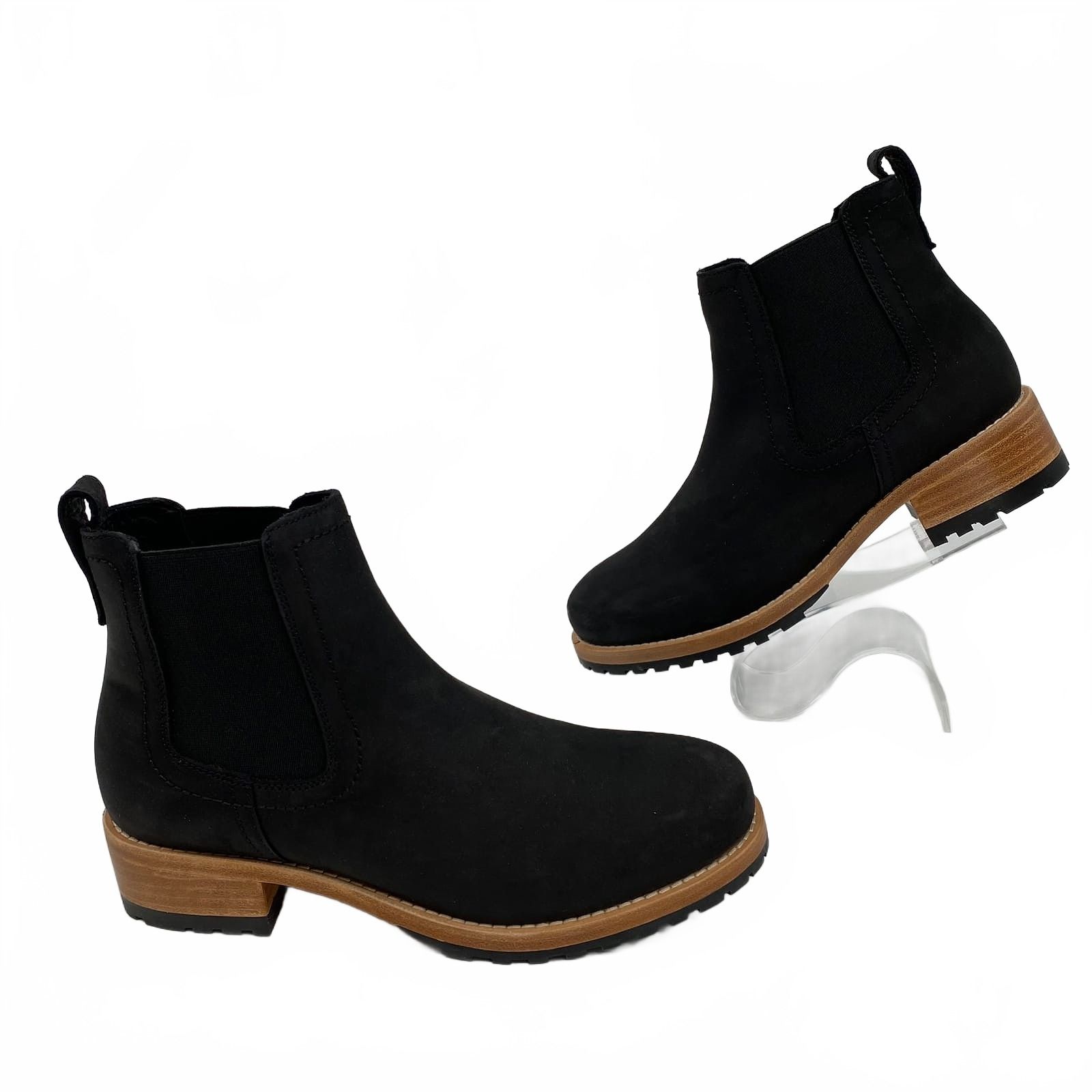 Patina Black Ankle Boots