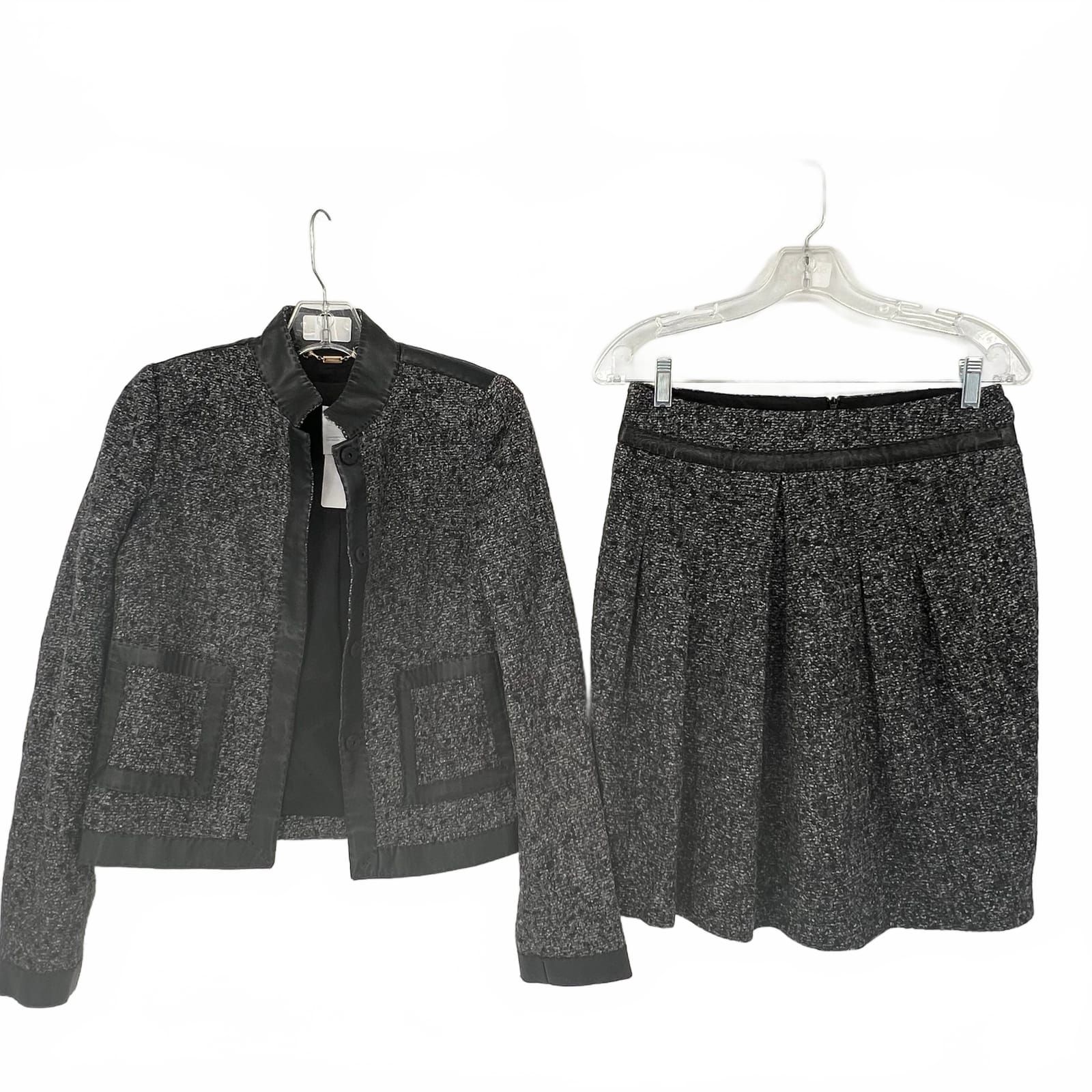Les Copains Black Wool Blazer