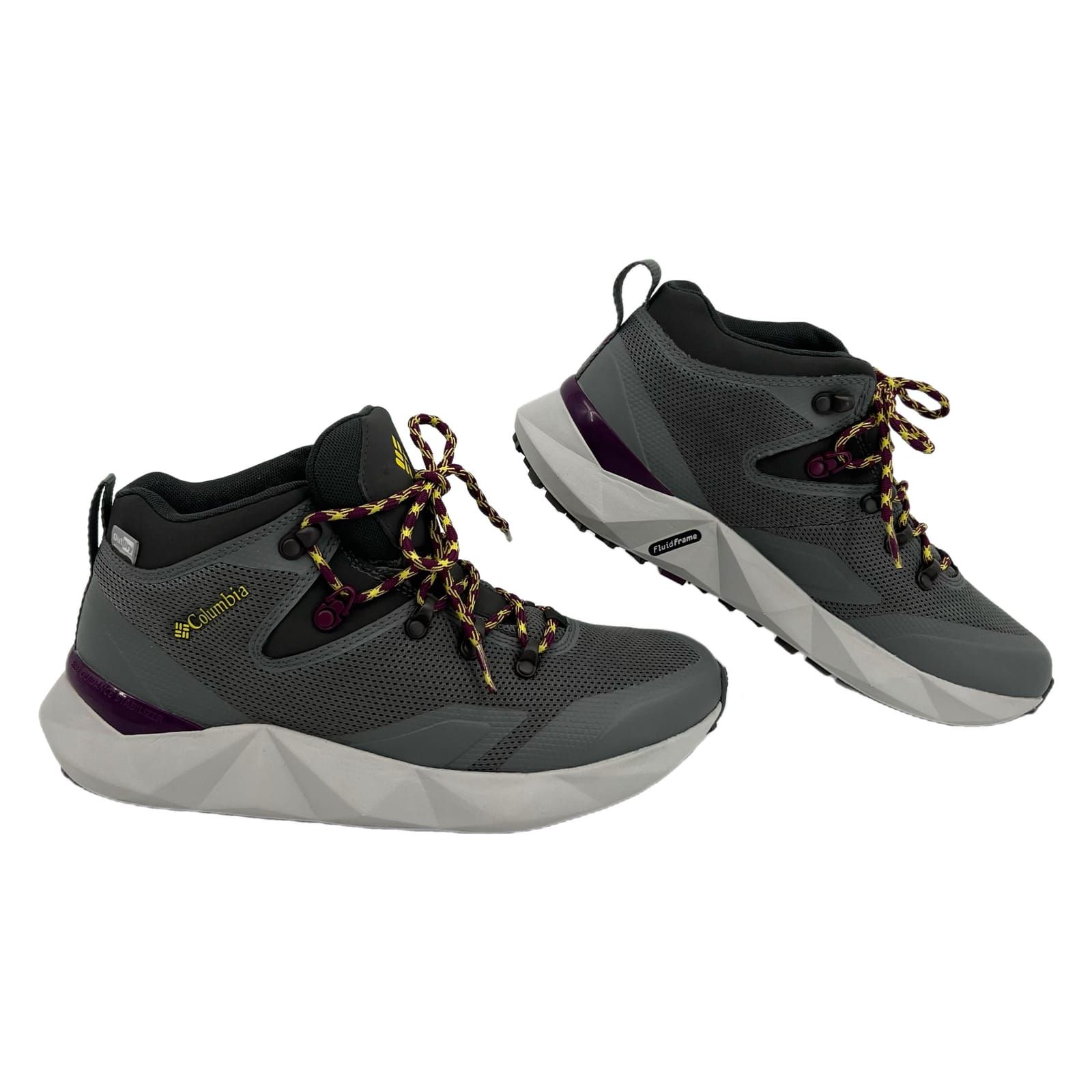 Columbia Gray Purple Facet 60 Outdry Sneakers