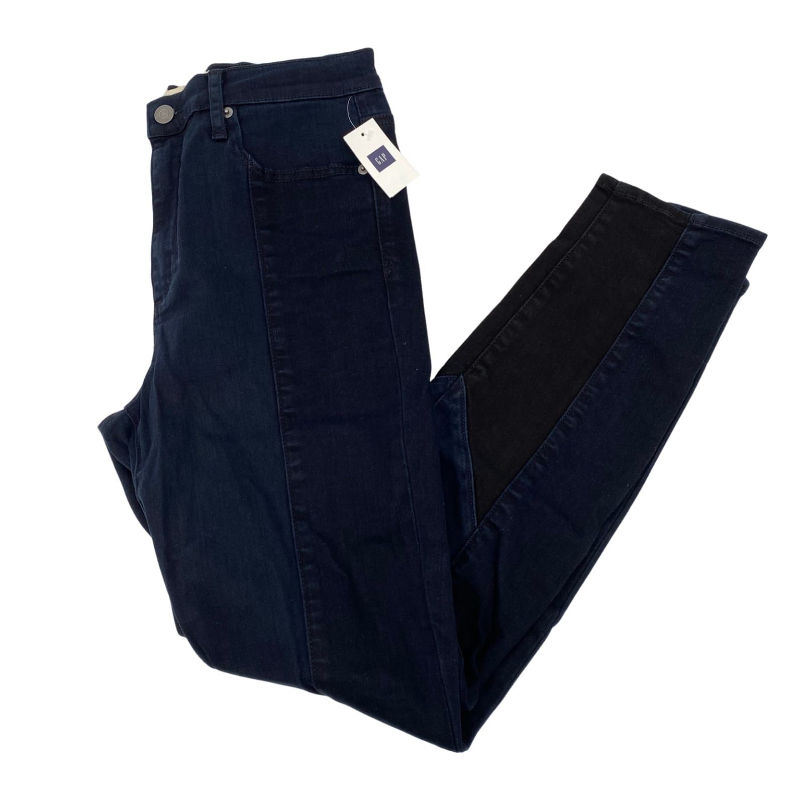 GAP Blue Skinny Jeans Dark wash 27in inseam Mid-rise