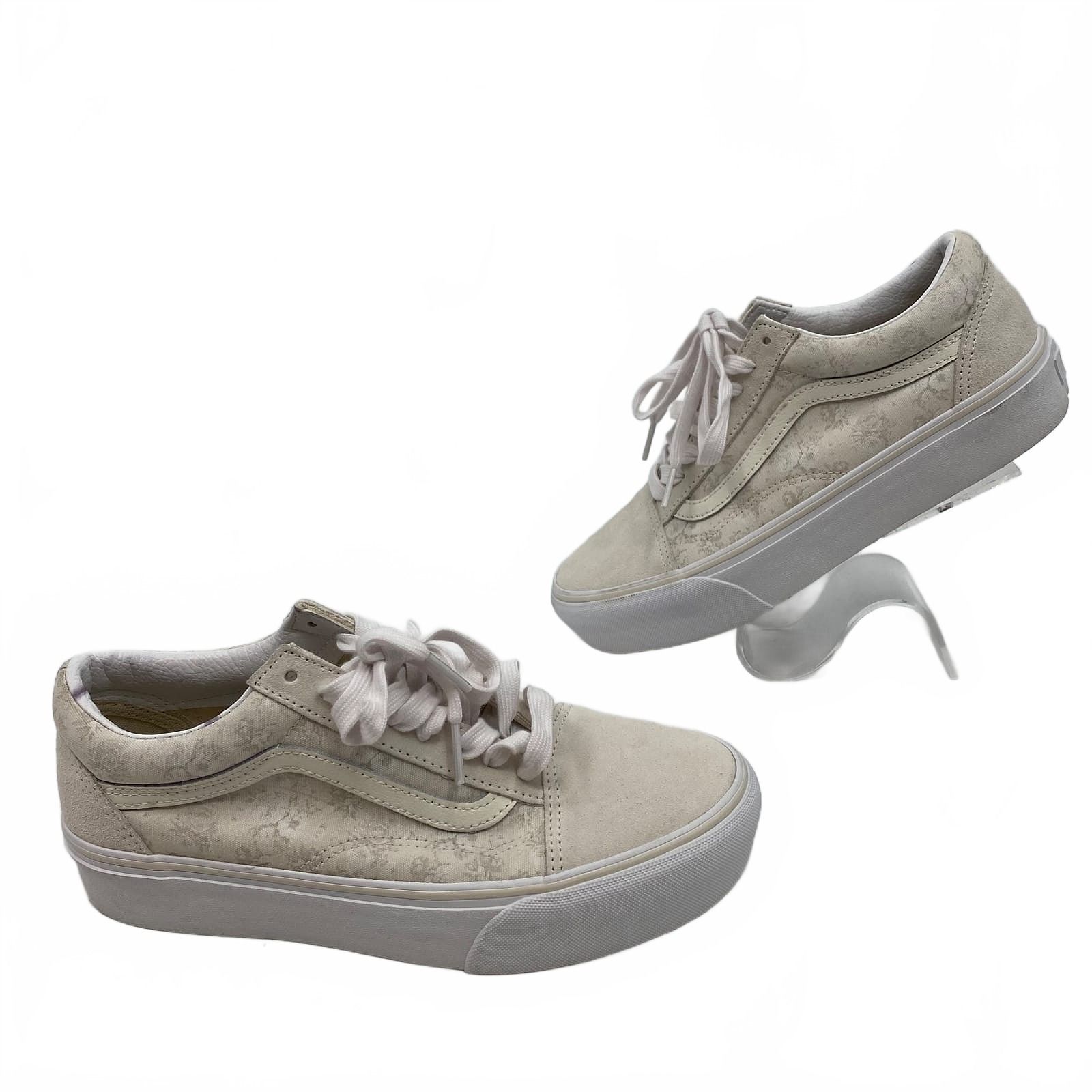 Vans White Beige Sneakers