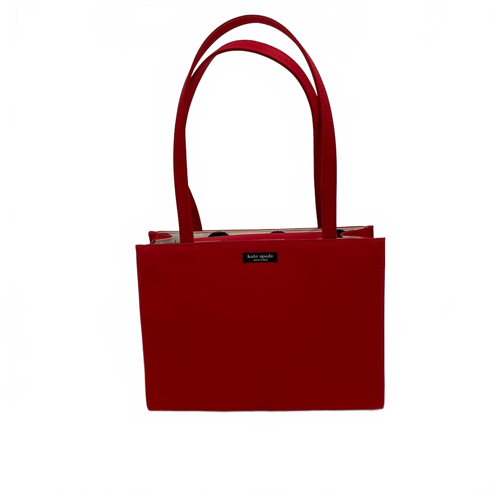 kate spade Red Classic Sam Box Bag