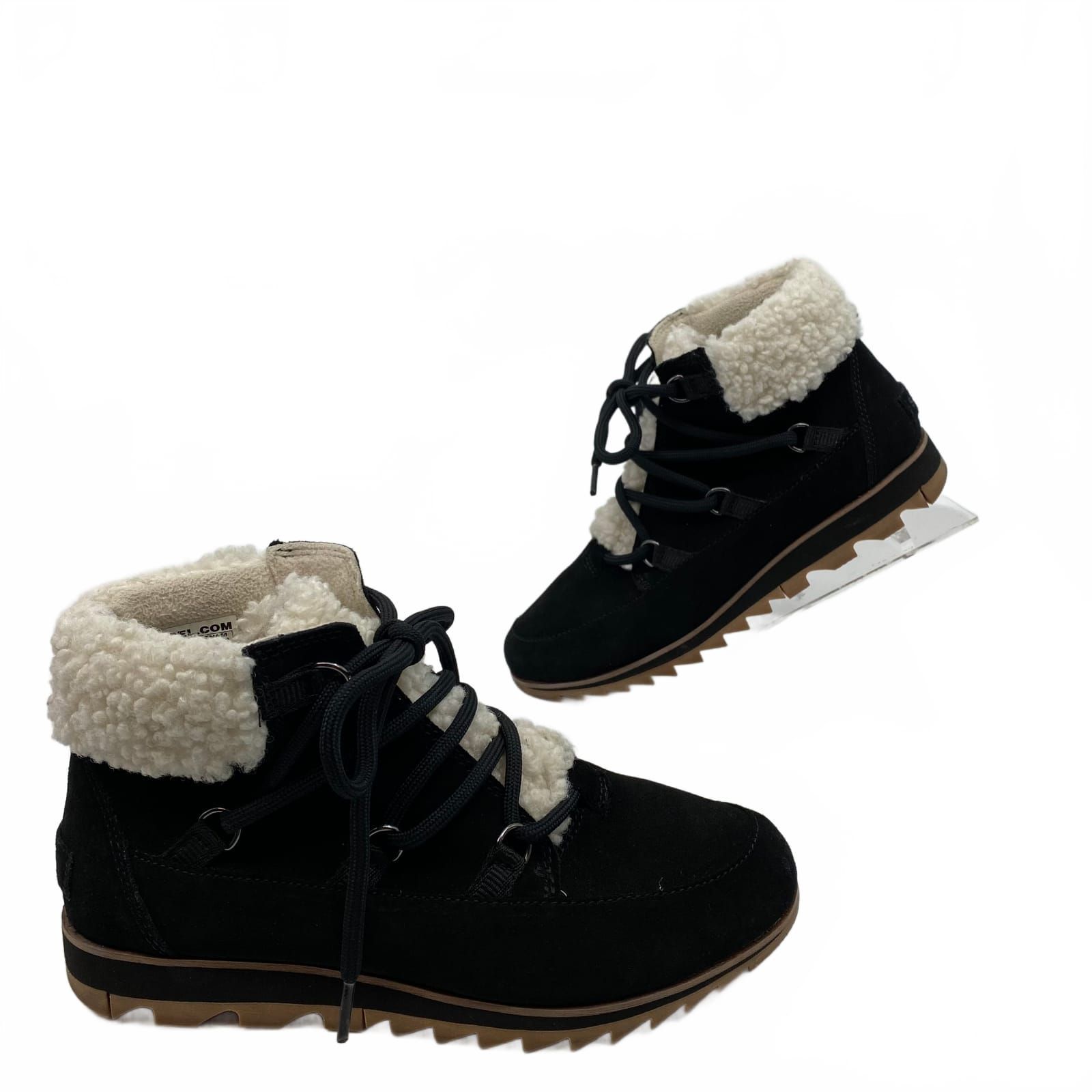 Sorel Black Suede Bootie