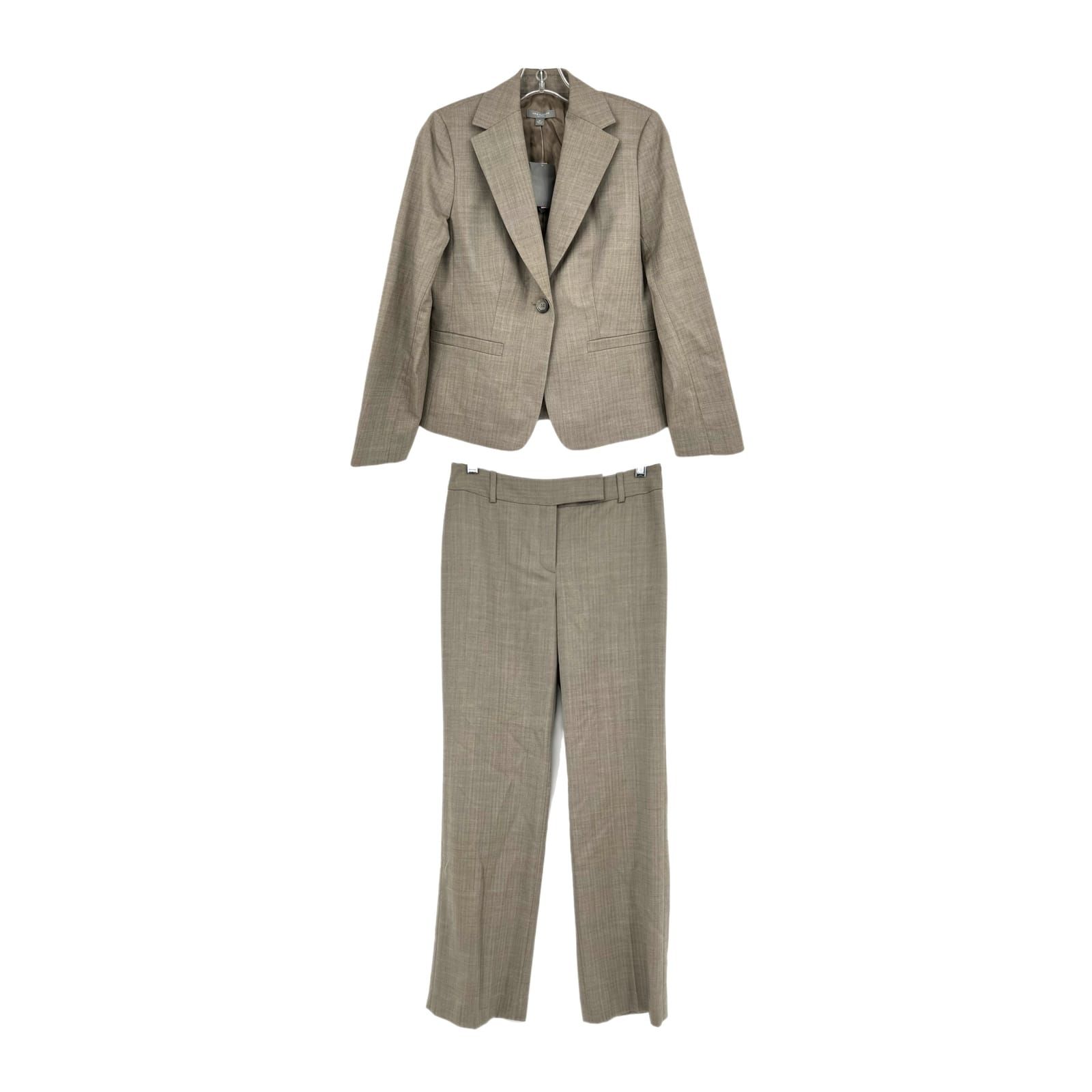 Ann Taylor Beige 2 Piece Suit Set