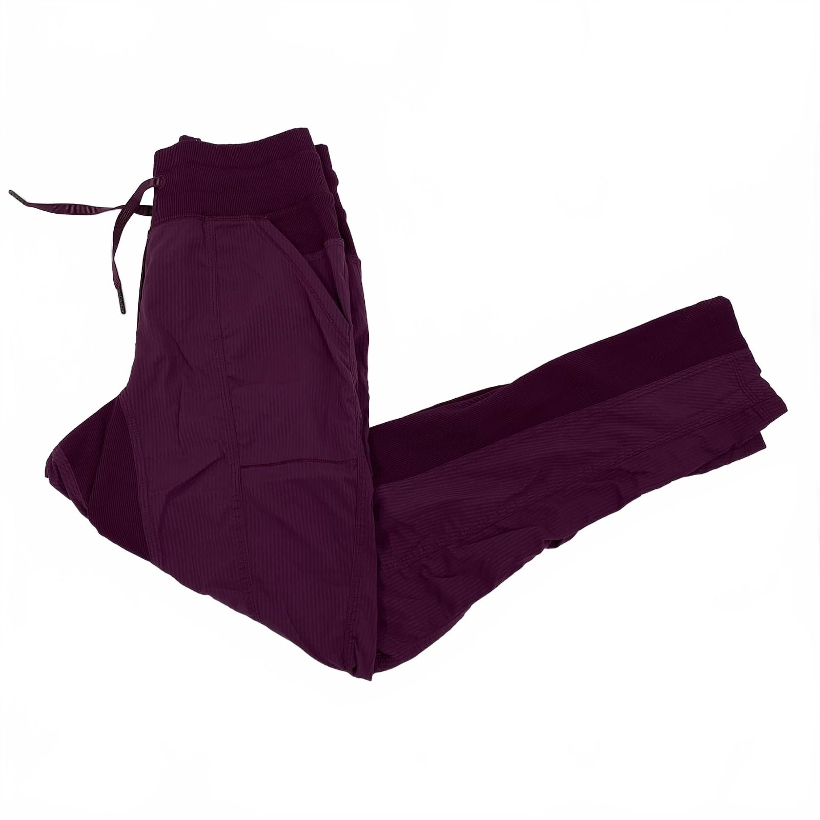 Lululemon Purple Pants Jogger Silhouette