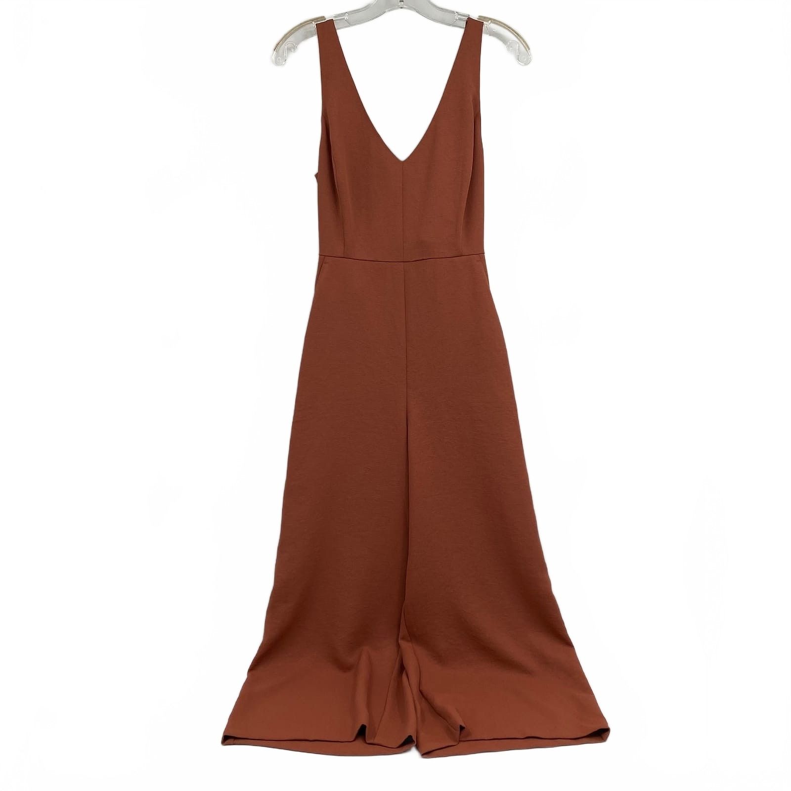 Wilfred Terracotta Orange Ecoulement Jumpsuit