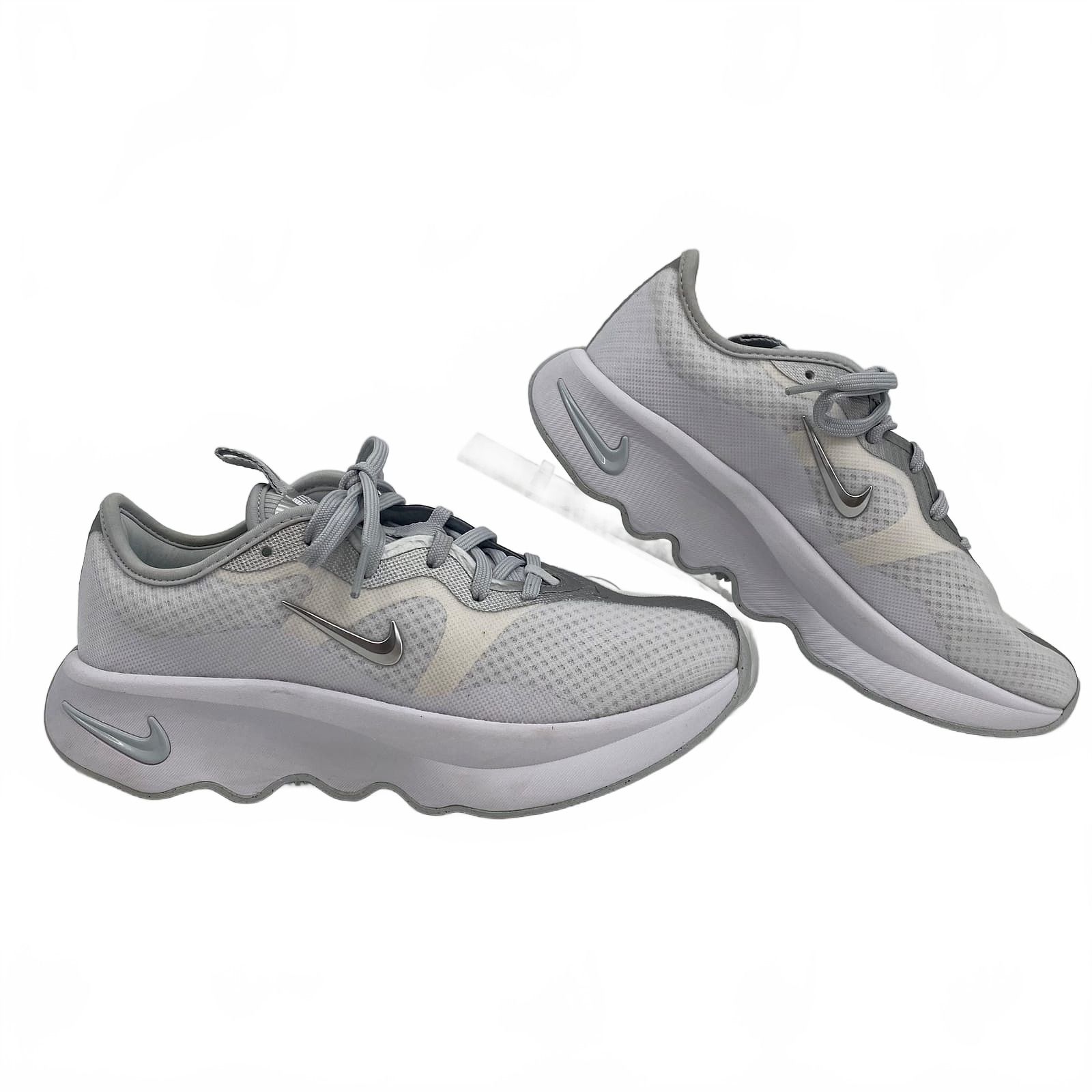 Nike White Silver Motiva 2 Sneakers