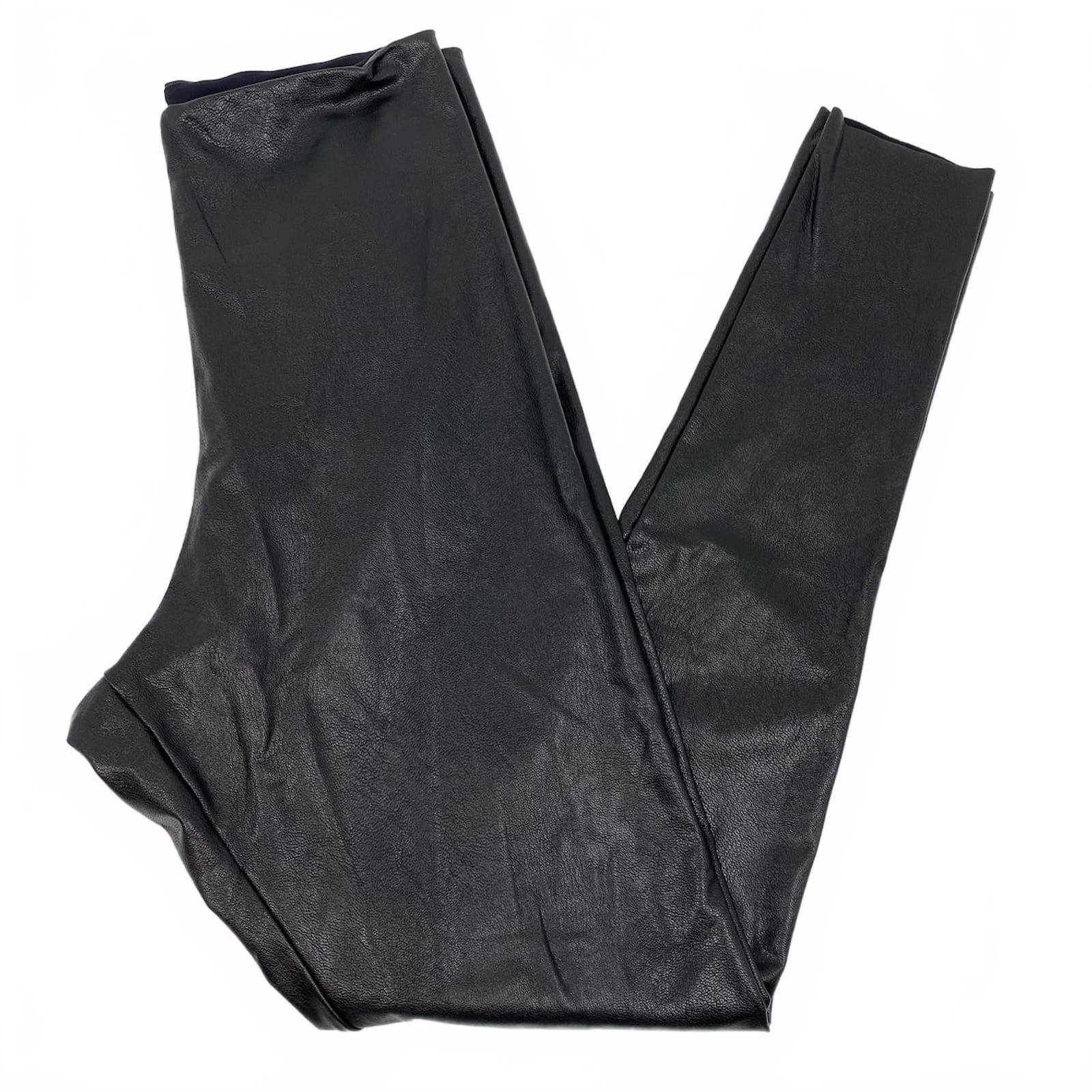 Commando Black Faux Leather Leggings