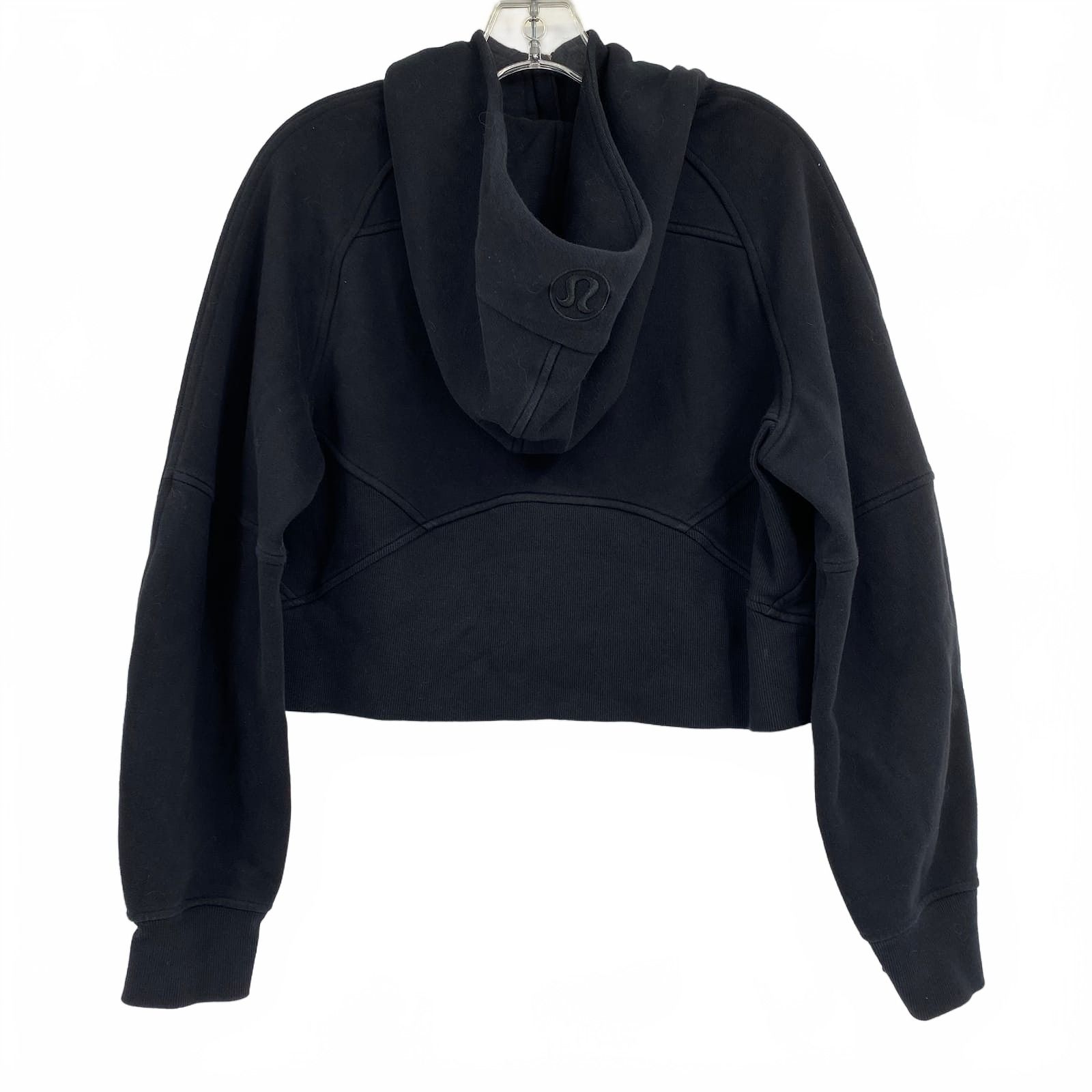 lululemon Black Scuba Oversized Half Zip Hoodie